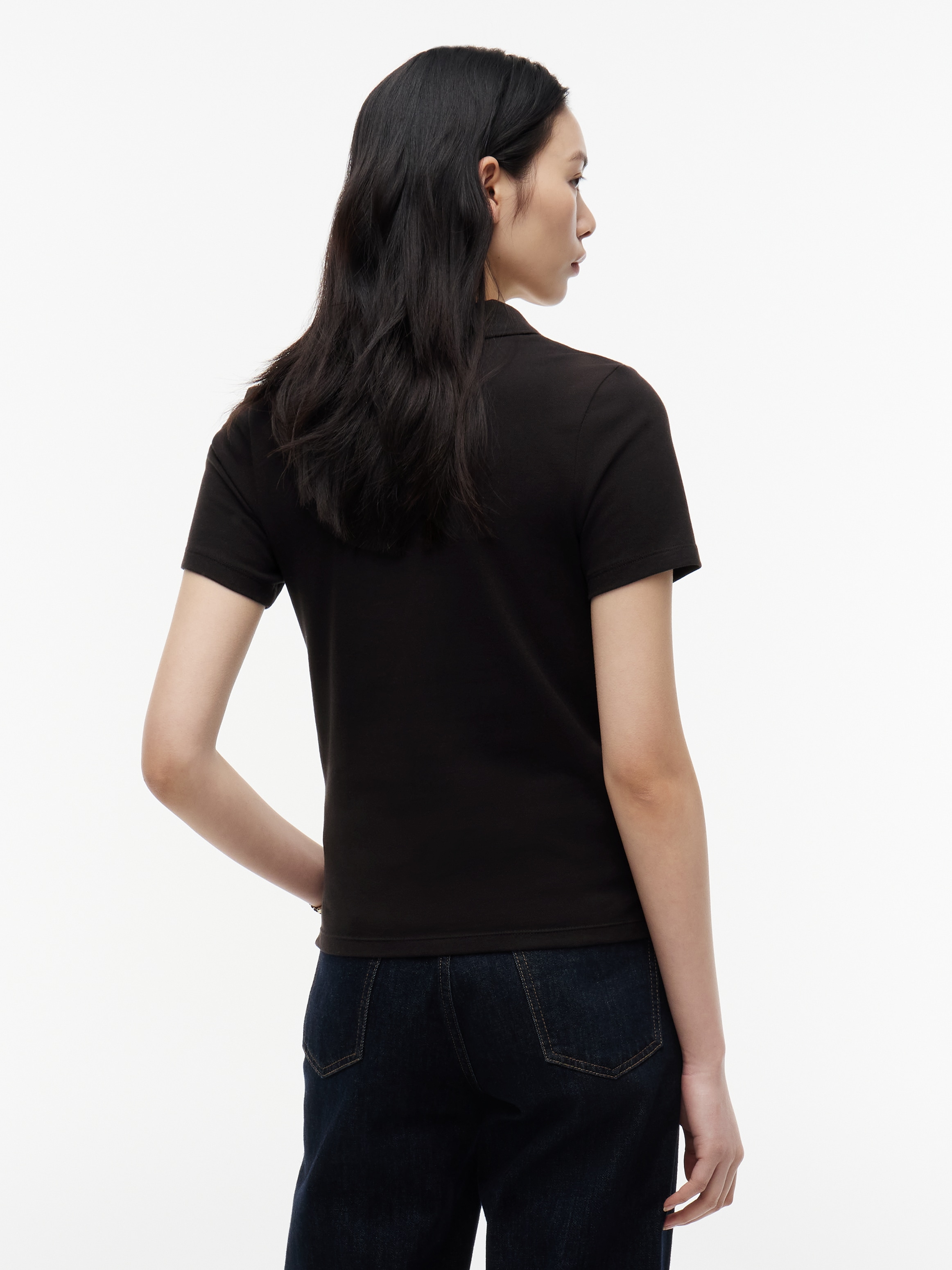 Tommy Hilfiger Polo »1985 SLIM PIQUE POLO SHORT SLEEVE« avec logo Tommy Hilfiger