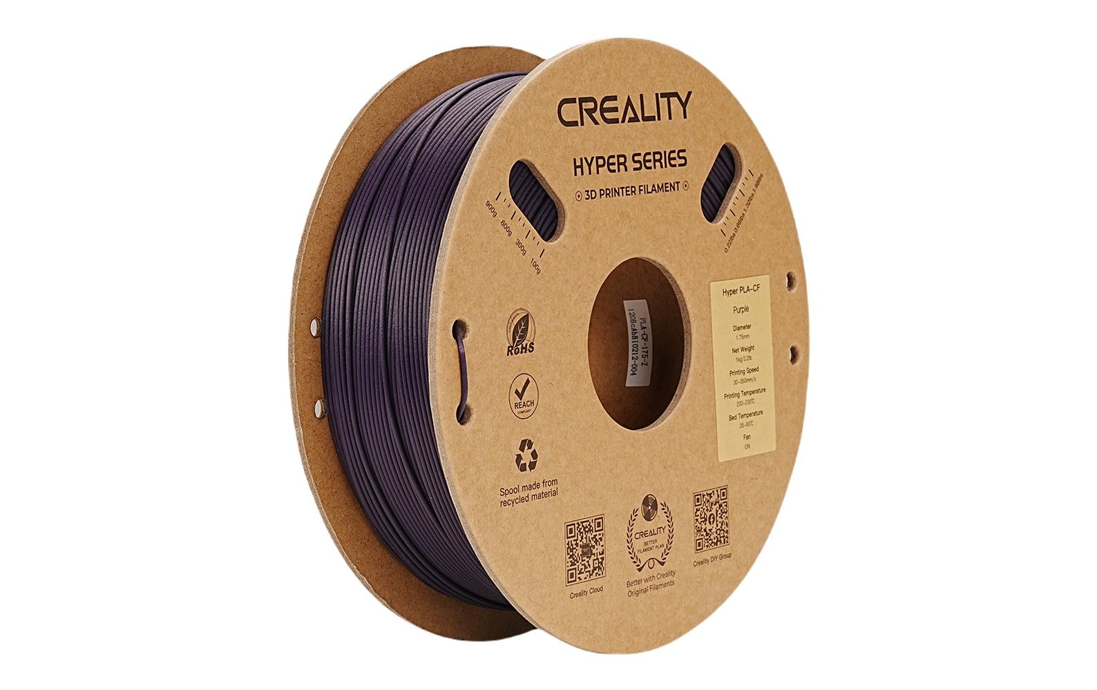 Creality Filament »PLA Hyper Carbon 1,75 mm, 1 kg«