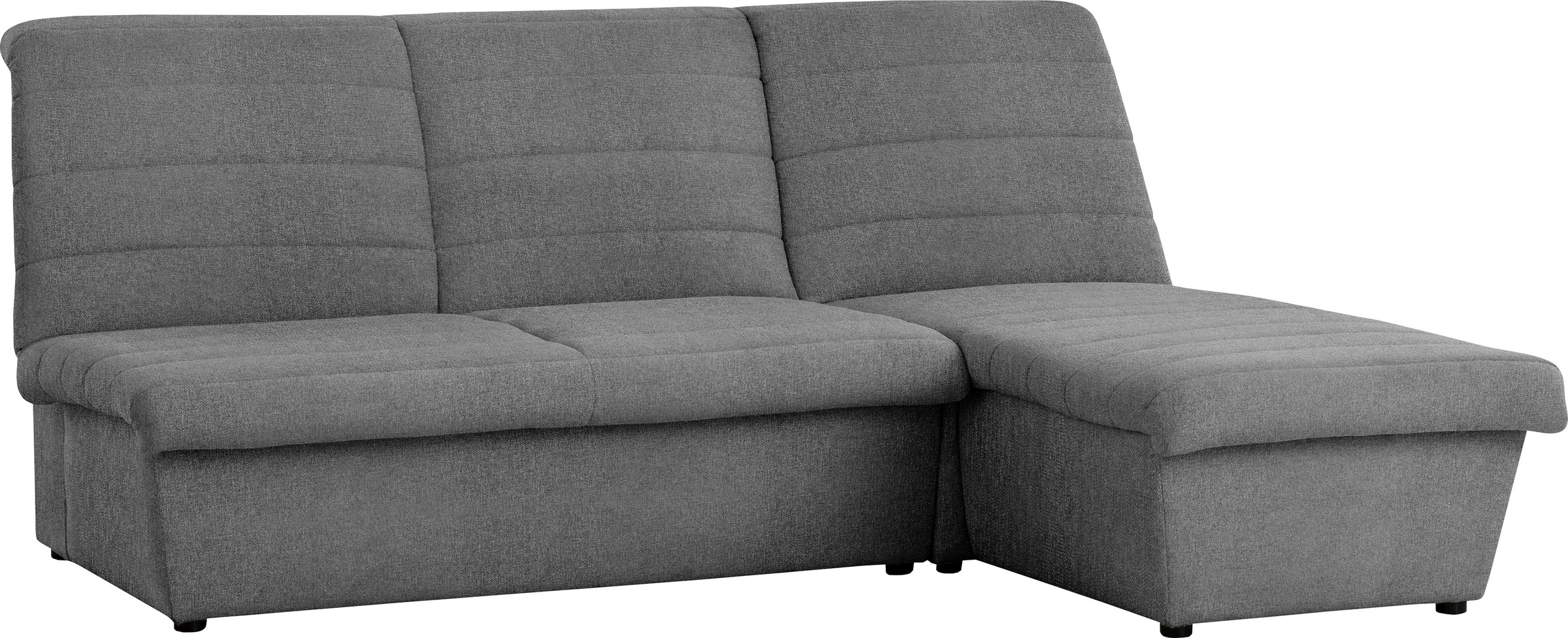 LOOKS by Wolfgang Joop Ecksofa »LOOKS VIII L-Form« Quersteppung, ohne Armlehnen, in zwei verschiedenen Grössen