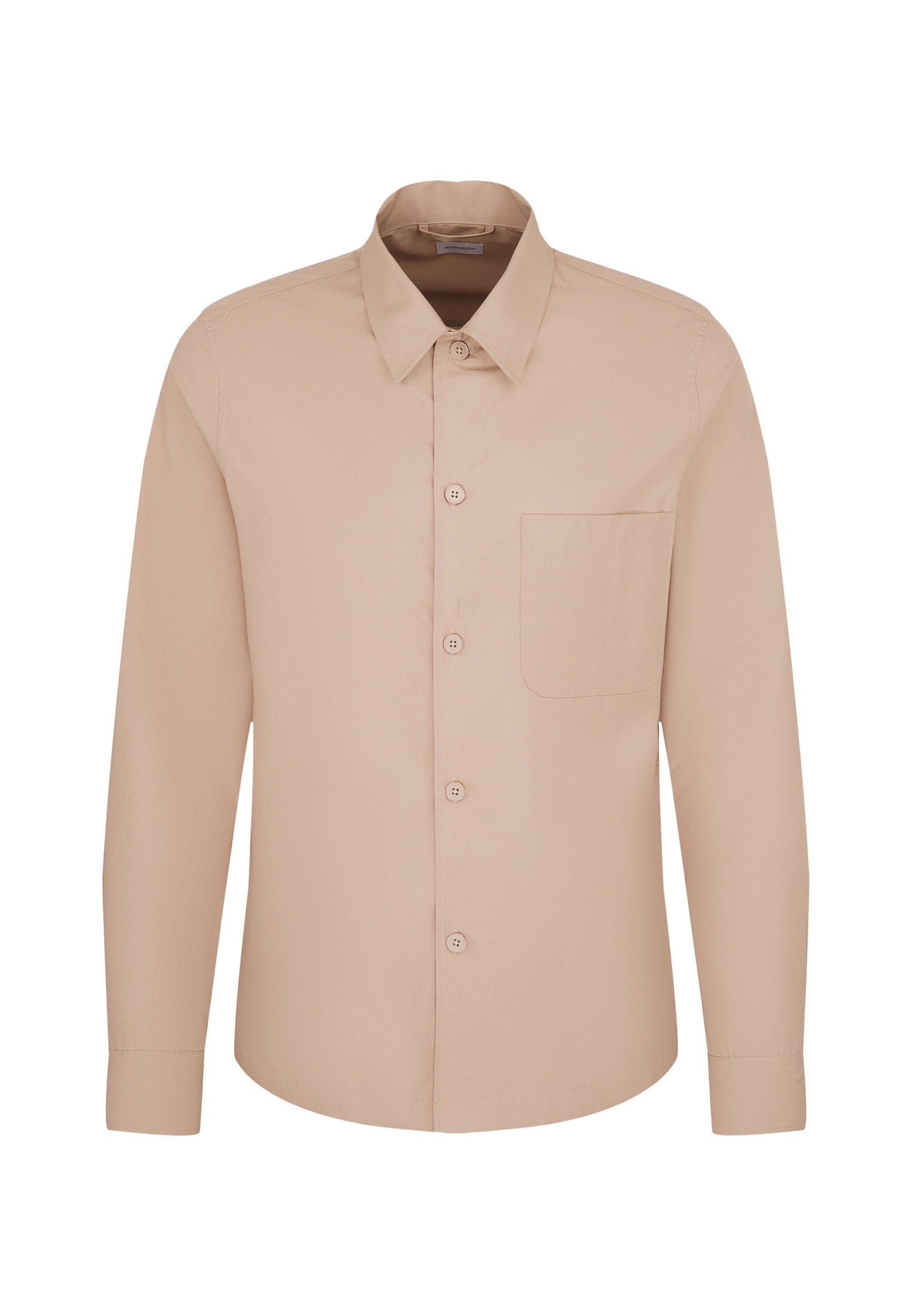 seidensticker Langarmhemd »Regular« 1/1 Kragen Uni