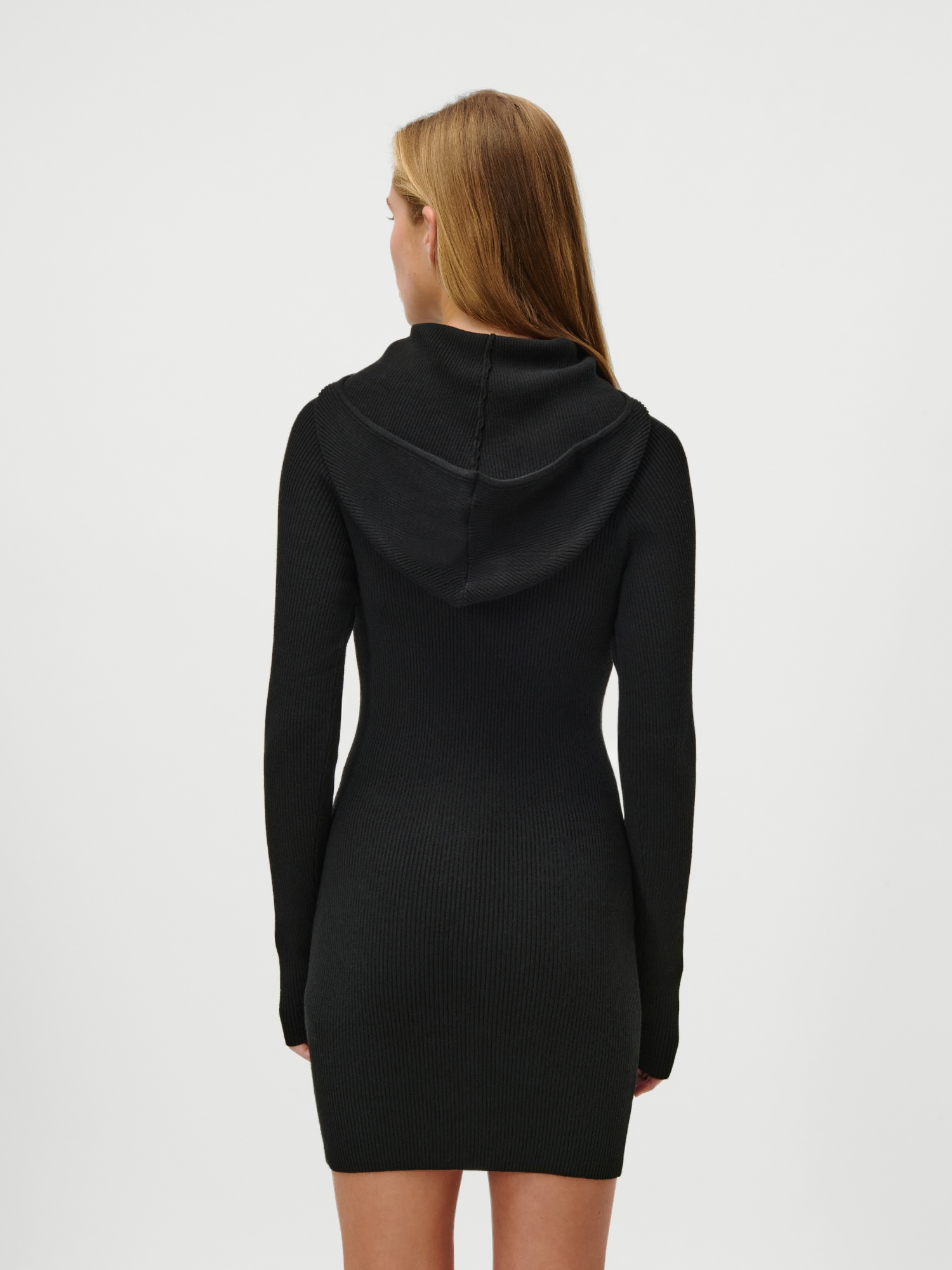 LeGer Robe en tricot »Mathilde, LeGer by Lena Gercke« mit Kapuze, körpernahe Passform