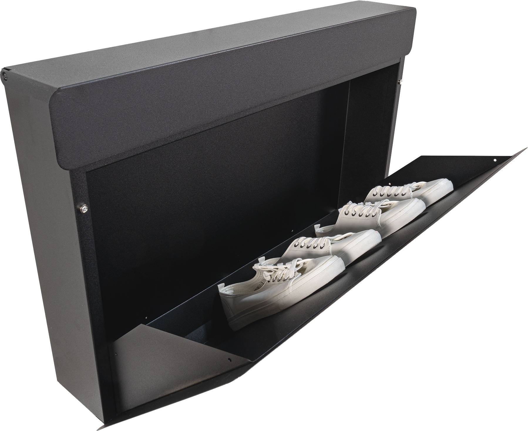 Spinder Design Armoire à chaussures »LUIGI« armoire à chaussures en acier avec compartiment