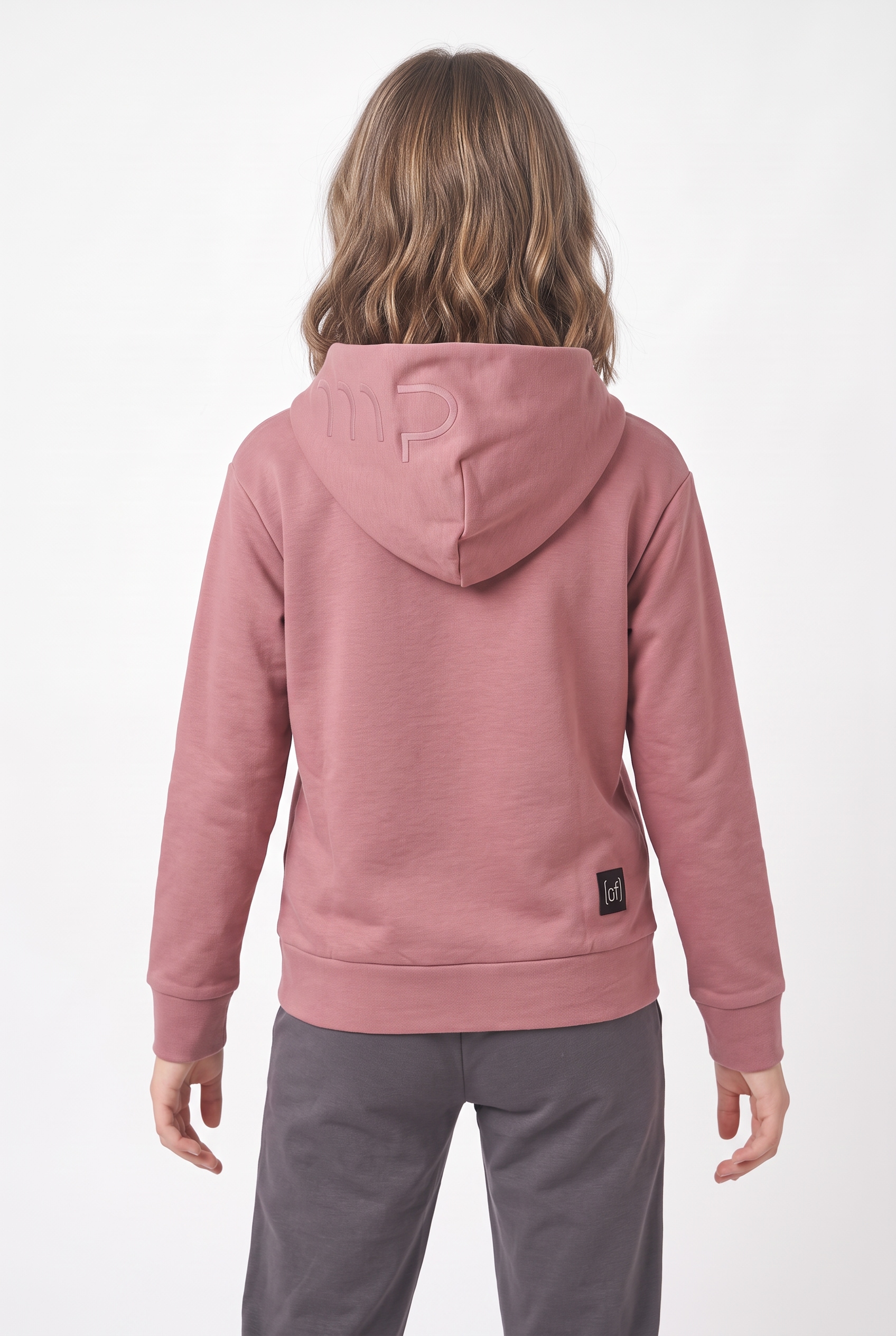 CMP Pull à capuche »KID G SWEAT FIX HOOD« pour enfants, avec capuche, en coton et polyester