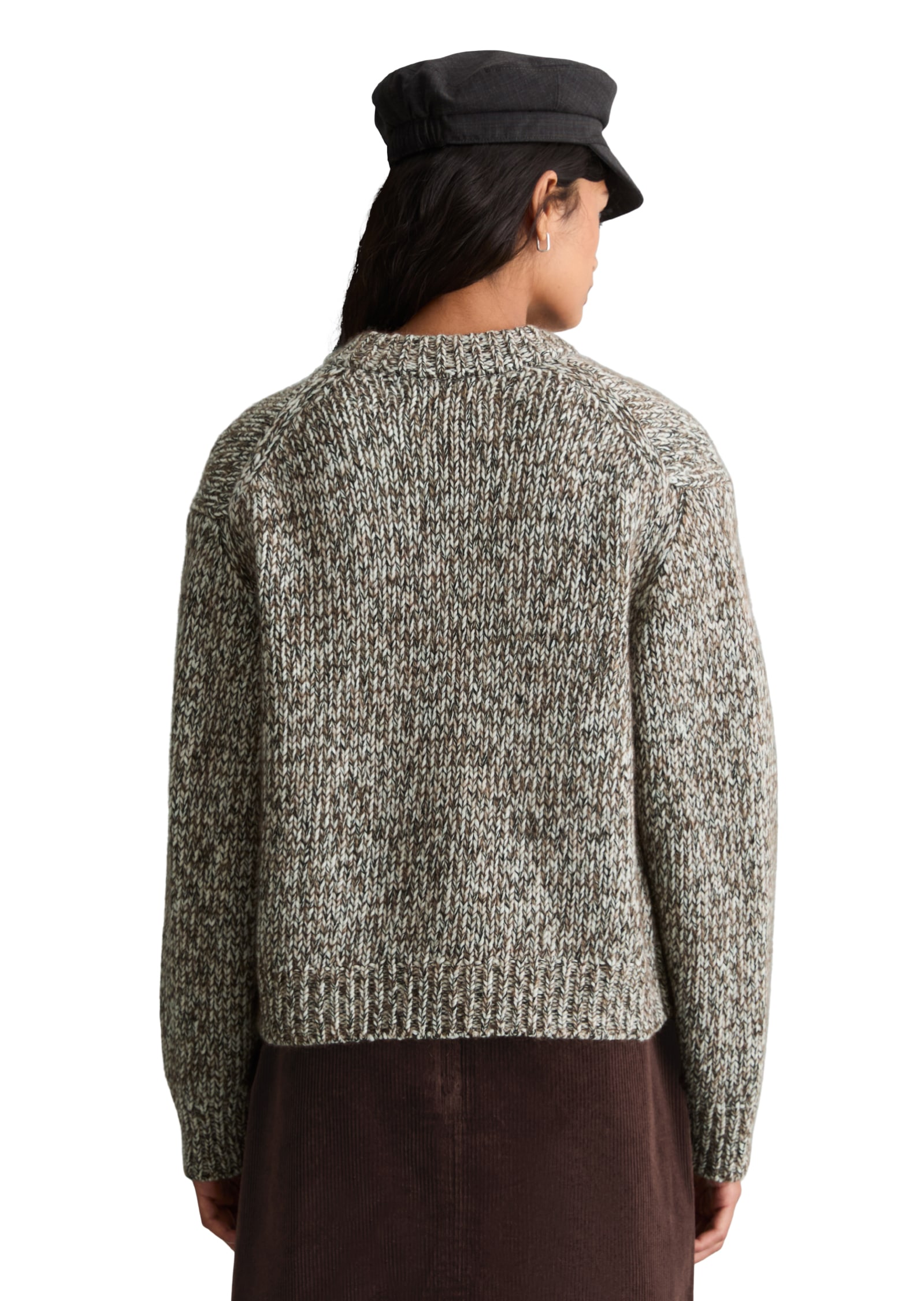 Marc O'Polo DENIM Cardigan détendu en mélange laine vierge-laine d'alpaga