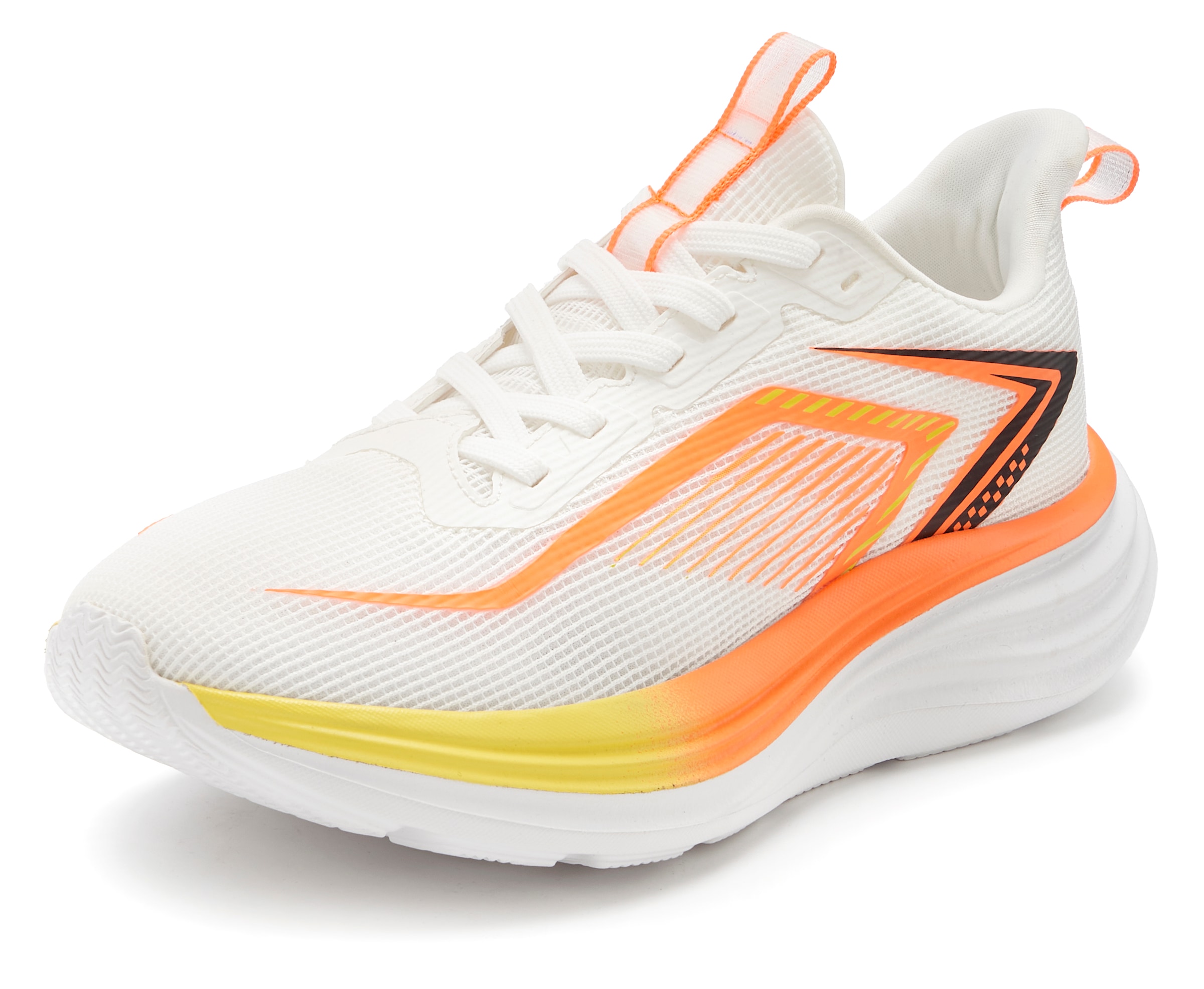 John Devin Sneaker »Schnürhalbschuh, Halbschuh, Freizeitschuh, Turnschuh«  NEU im sportiven Look mit dämpfender Chunky Aussensohle Unisex VEGAN