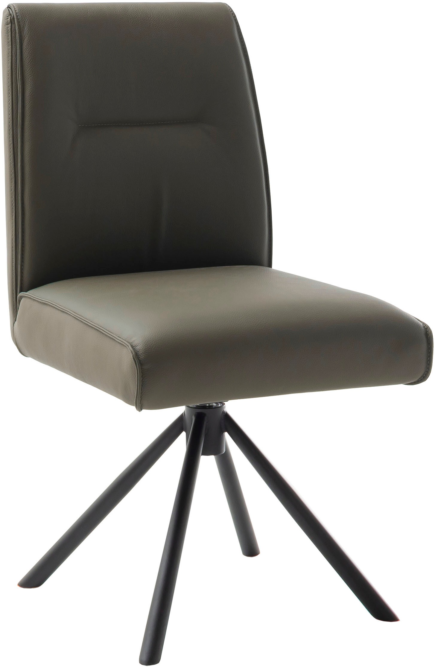 MCA furniture Chaise à 4 pieds »DELANE Esszimmerstuhl (2er Set) - Stuhl« (Ensemble) 2 cuisTaschenfederkern, Lehnenkippfunktion, beweglicher Rücken, 360° drehbar