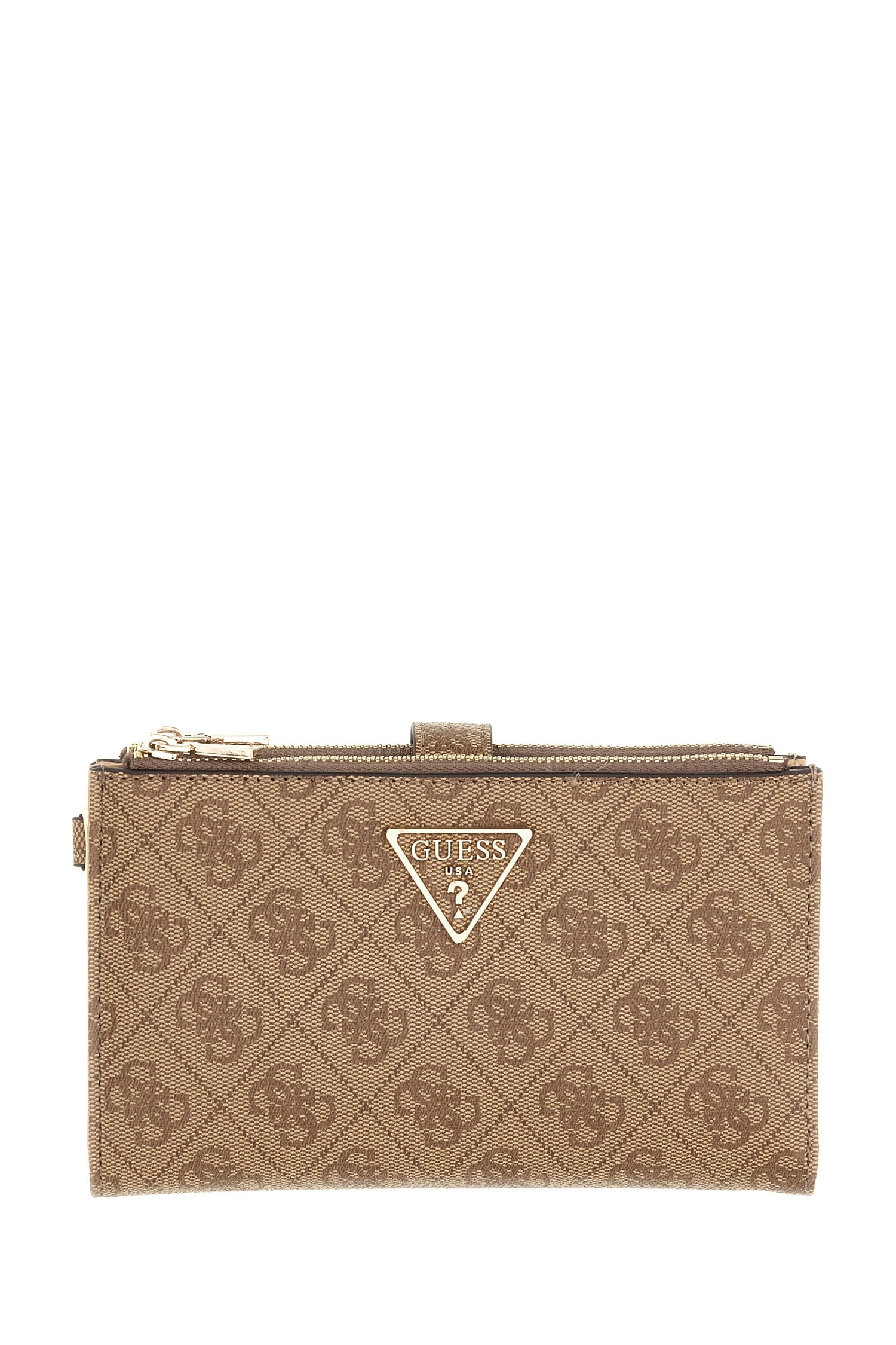 Guess Porte-monnaie »LAUREL II SLG DBL ZIP ORGNZR« Damen Geldbeutel, Portemonnaie mit zwei Zipperfächern