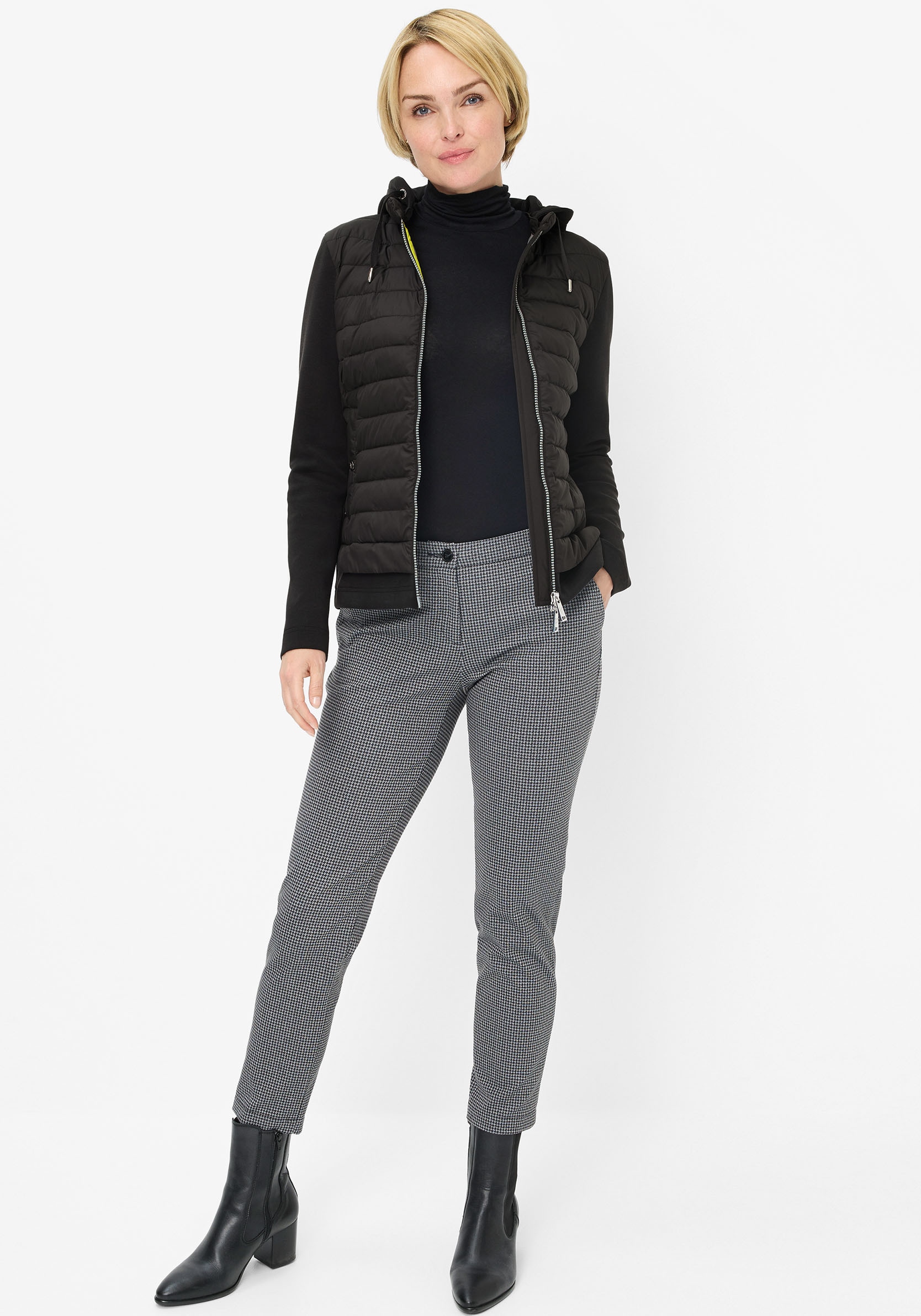 Fuchs Schmitt Steppjacke mit Kapuze mit abnehmbarer Kapuze