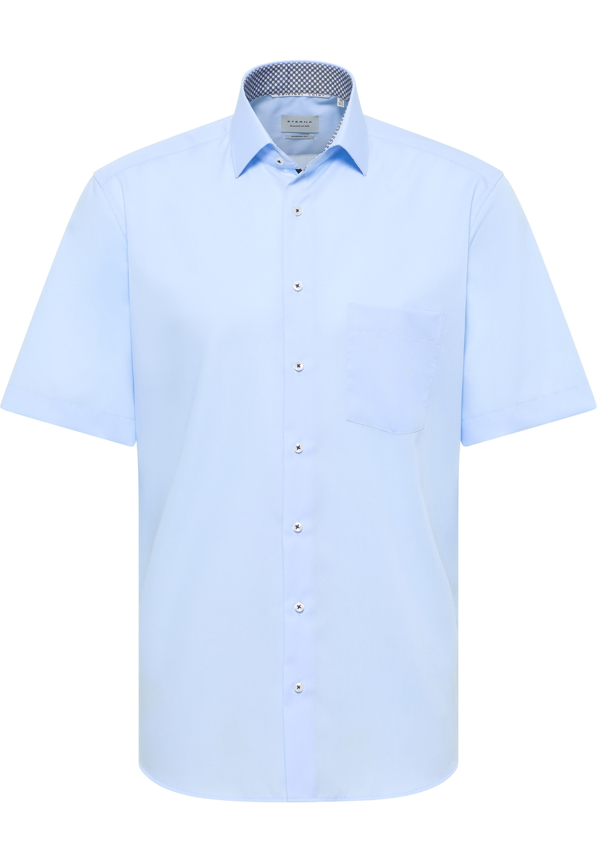Eterna Chemise à manches courtes »MODERN FIT« NON IRON (bügelfrei)