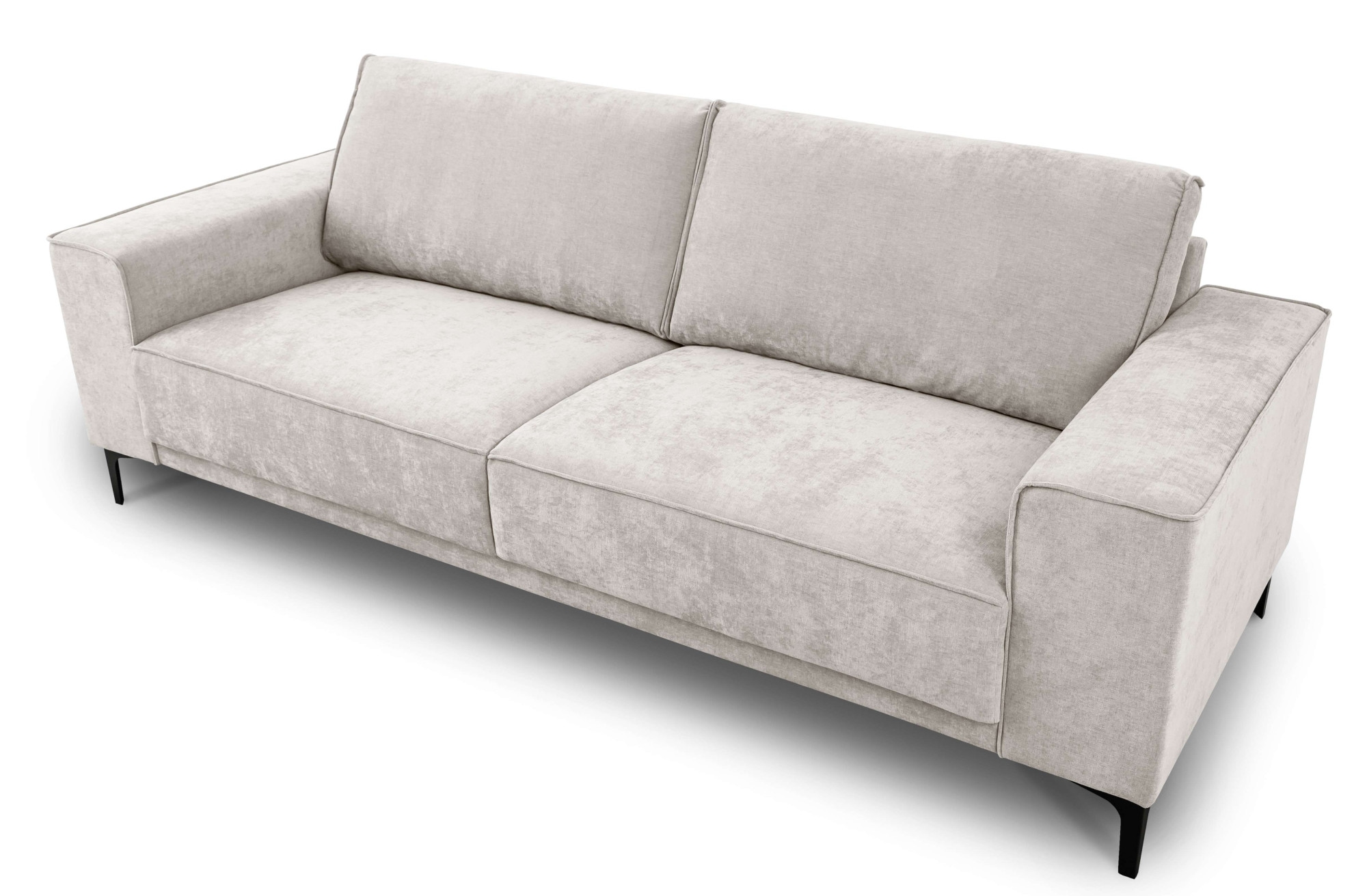 GOODproduct 3-places »OLAND, B: 224 cm - Skandi-Design« Struktur, Flachgewebe, Luxus-Microfaser, Boucle