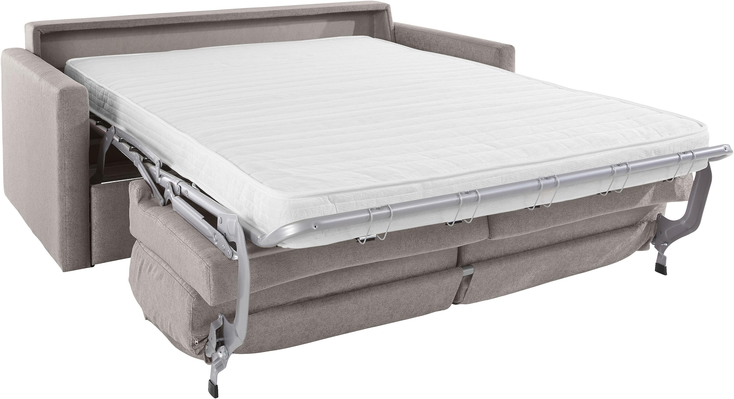 PLACES OF STYLE Schlafsofa »GOLDPOINT 182cm,  Dauerschläfer, Liegefläche 140/200 cm,« 3-Sitzer mit Dauerschläfer-Funktion, Bonell-Federkernmatratze,