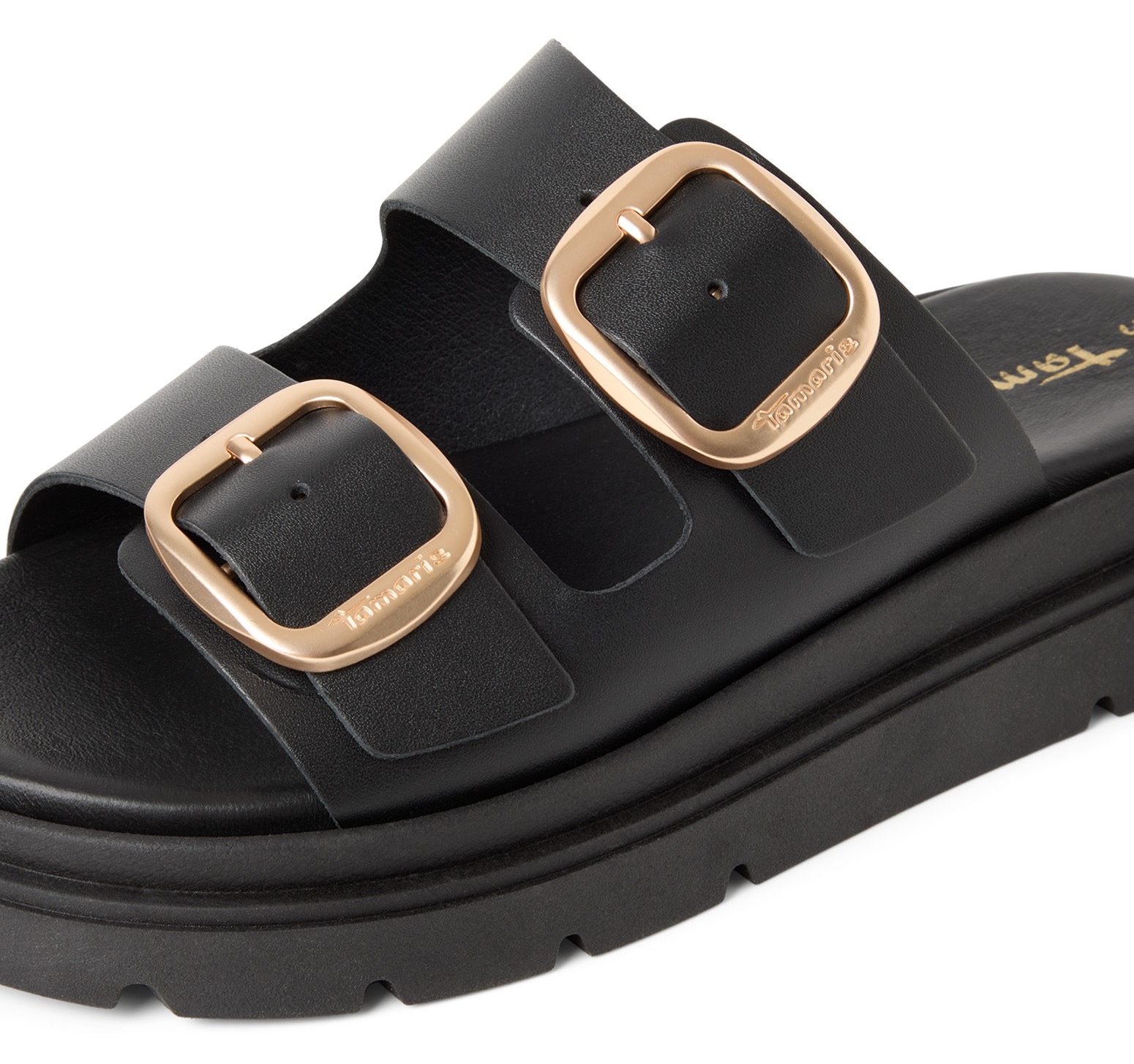 Tamaris Pantolette  , Keilabsatz, Plateau, Sommerschuh, mit Touch It-Ausstattung