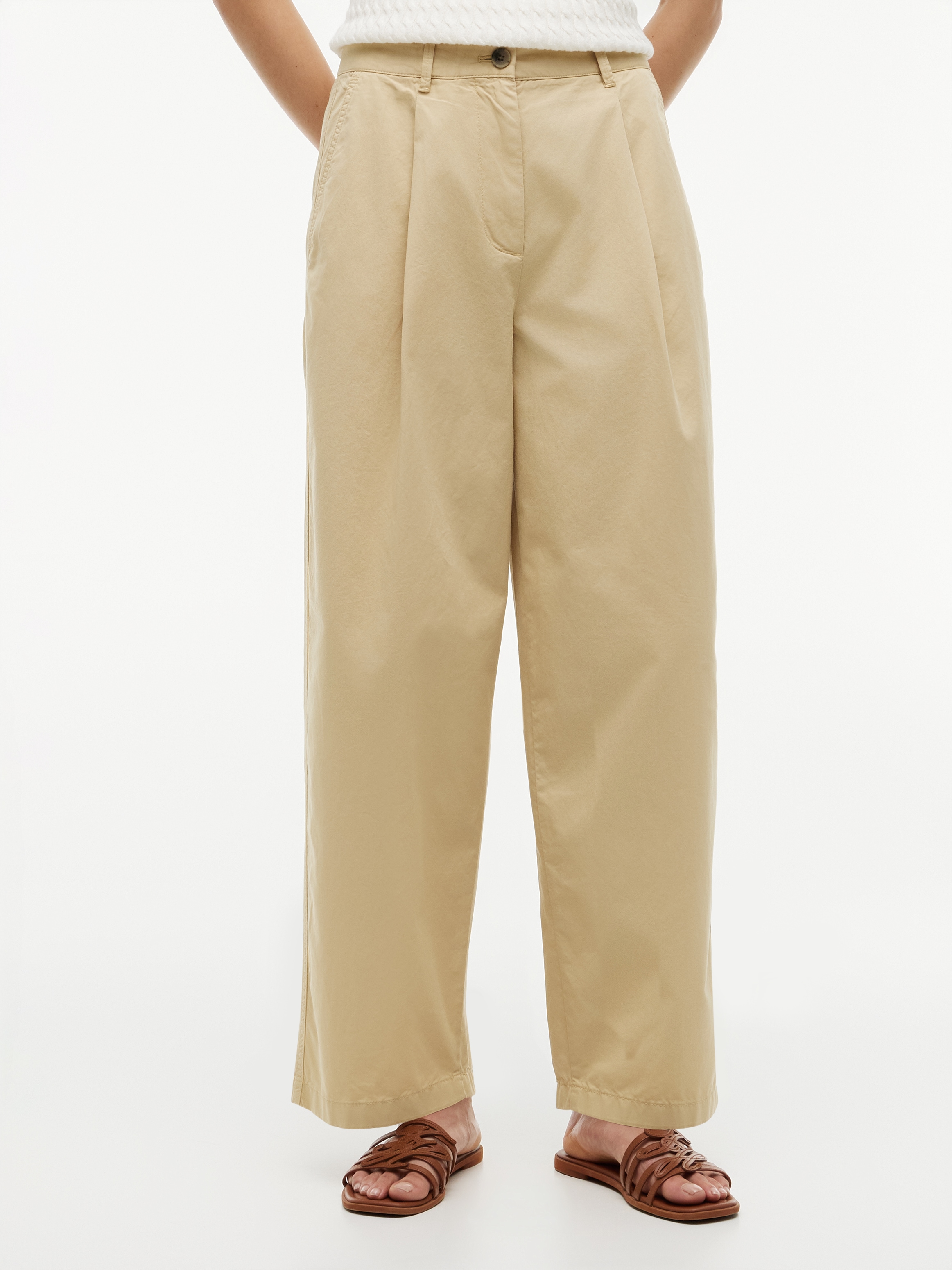 Tommy Hilfiger Chinohose »COTTON BARREL CHINO«  Baumwolle, Barrel Fit
