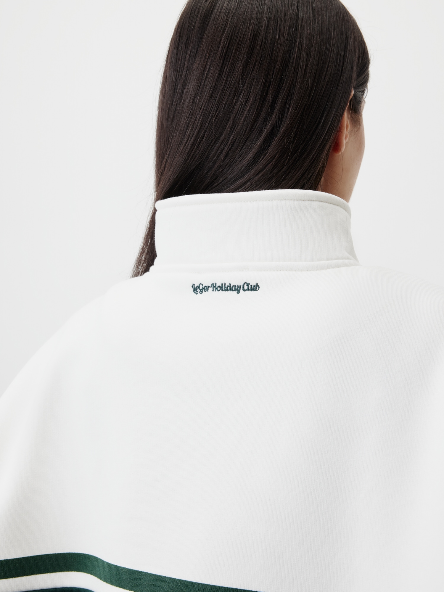 LeGer Sweat-shirt »Jenny, LeGer by Lena Gercke«, Col montant avec fermeture éclair
