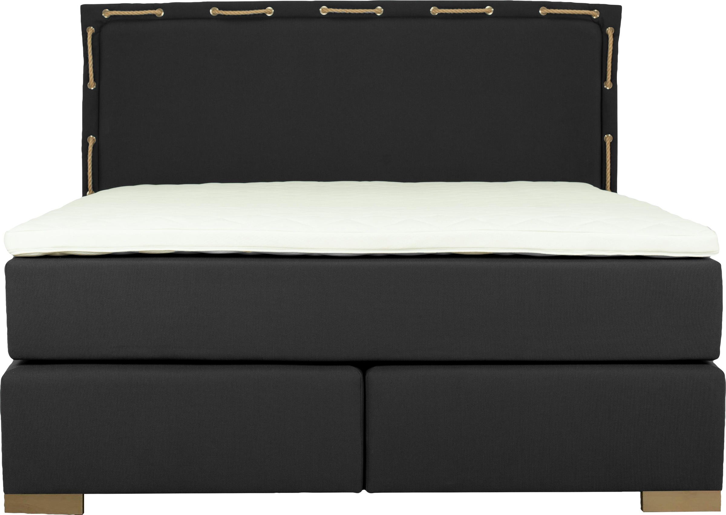 Home affaire Boxspringbett »»Marlou«« inkl. Topper, 3 Breiten, 3 Härtegrad-Ausführungen