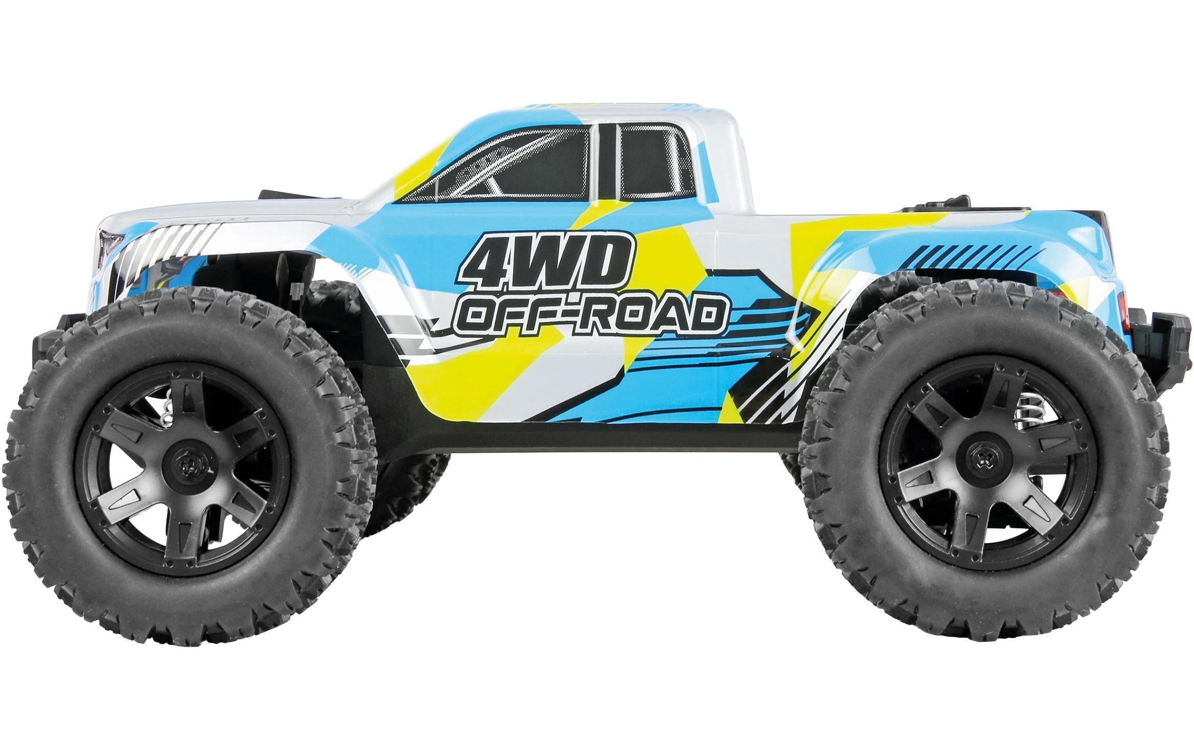 Amewi RC-Monstertruck »Monster Truck Hyper Go MTX18 1:18 RTR« Antrieb 4x4