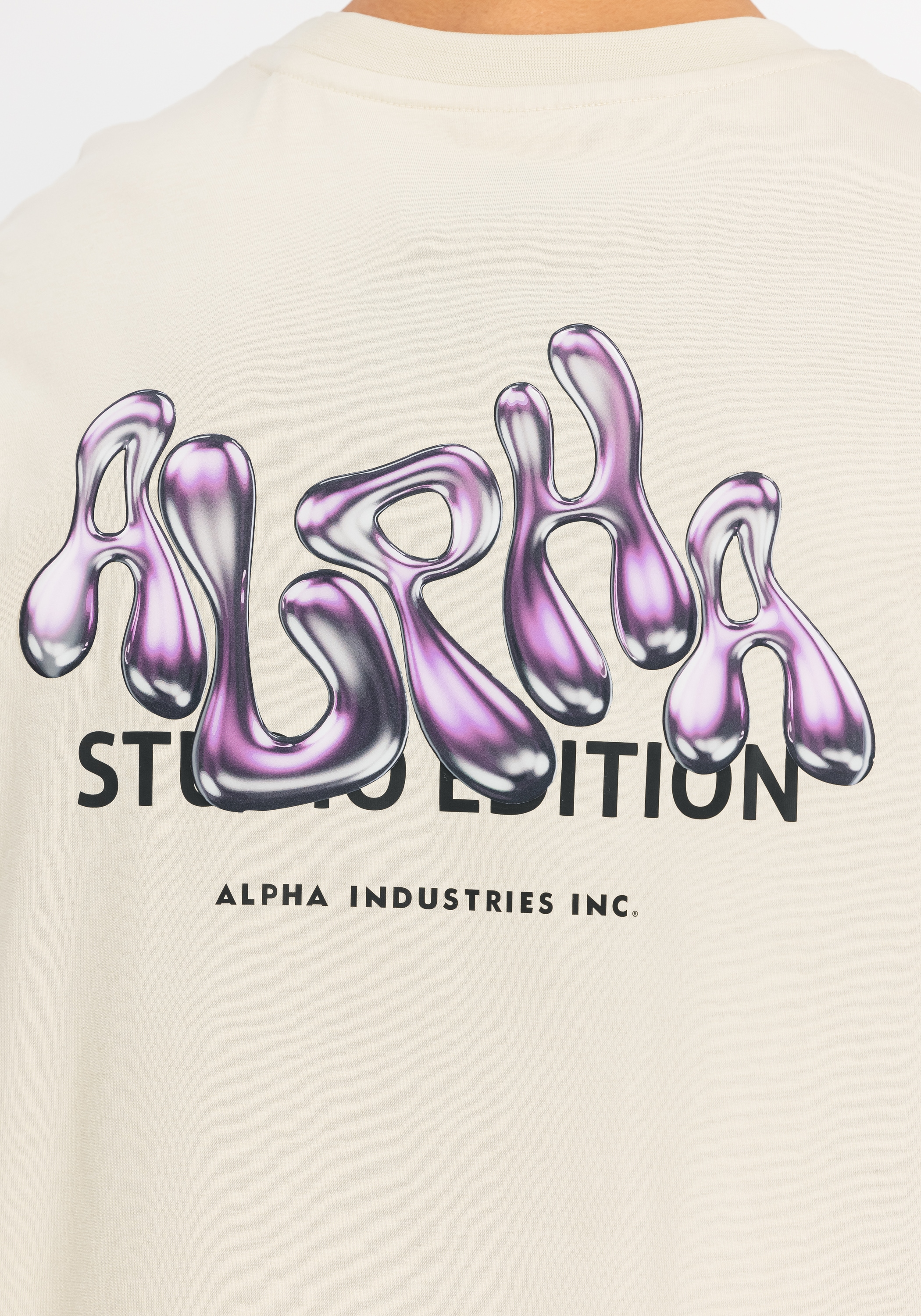 Alpha Industries T-Shirt »Studio Edition Backprint T-Shirt«