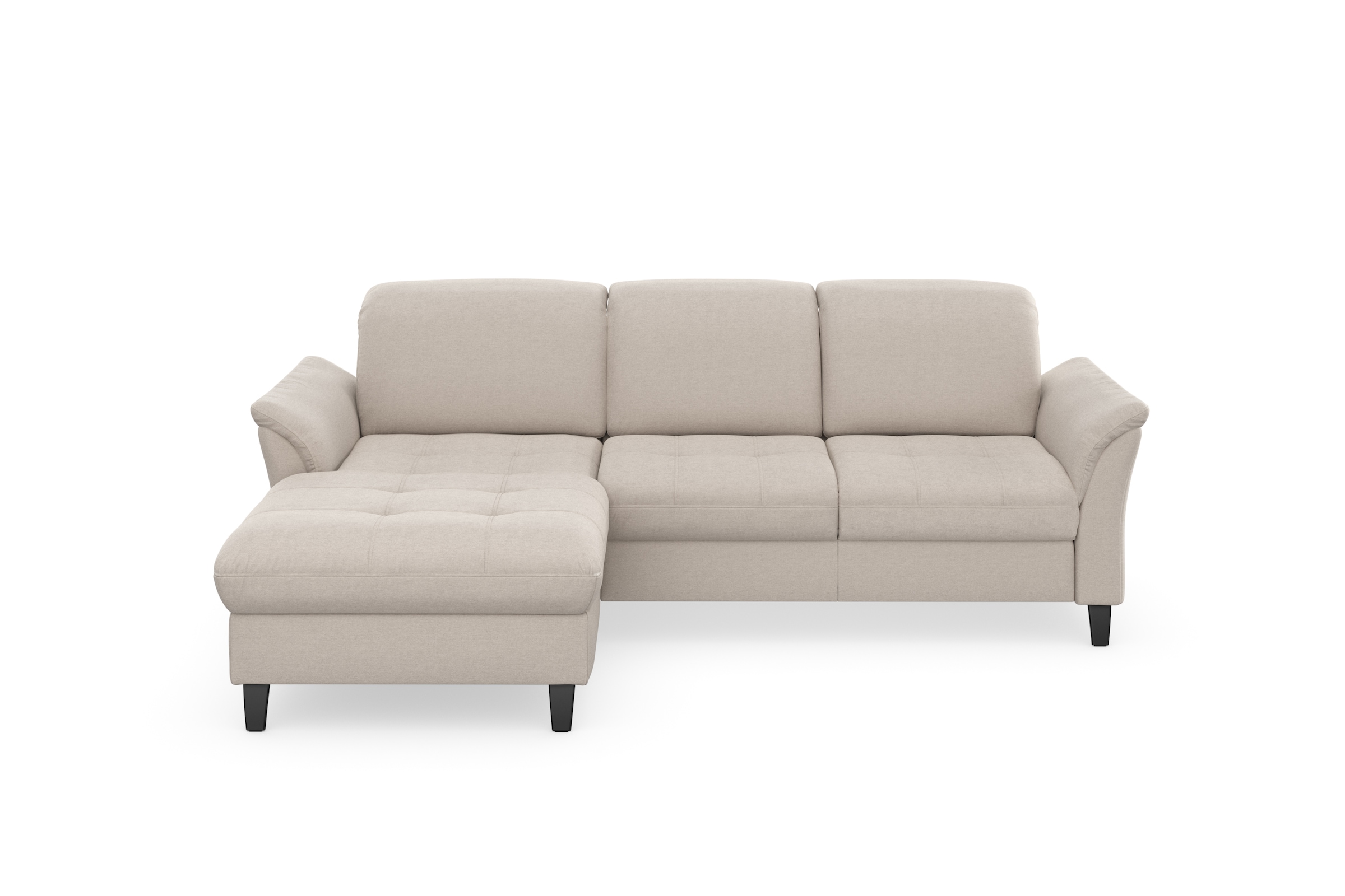 sit&more Canapé d'angle »Maggiore L-Form« wahlweise mit Kopfteilverstellung, Bettfunktion und Bettkasten