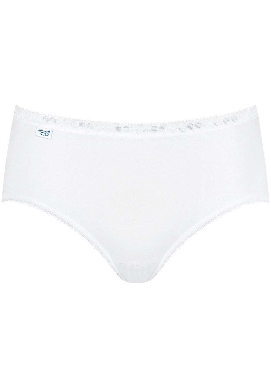 sloggi Midislip »Basic+« 3er Pack,  Baumwolle, klassischer Stil, bequem, mittelhoher Bund, Softnähte