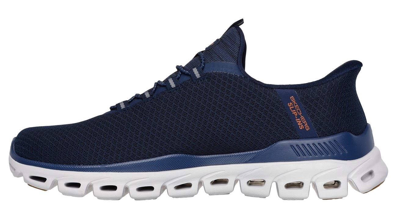 Skechers Slip-On Sneaker »GLIDE-STEP«  Schlupfschuh, Freizeitschuh, Trainingsschuh mit praktischem Gummizug