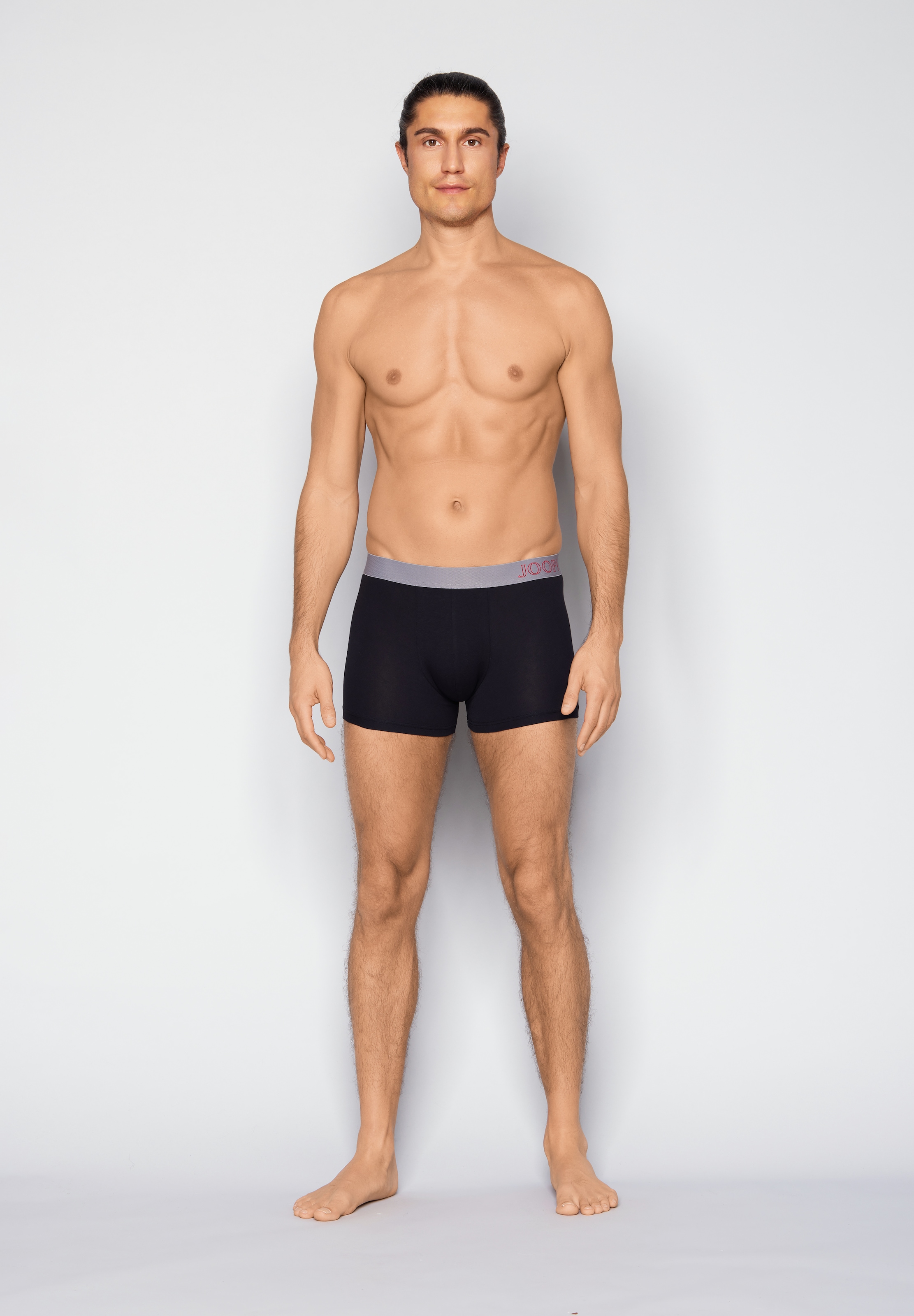 JOOP! Boxers »Everyday« 3er Pack,  ohne Eingriffe, Cornflower-Design, elastischer Logobund