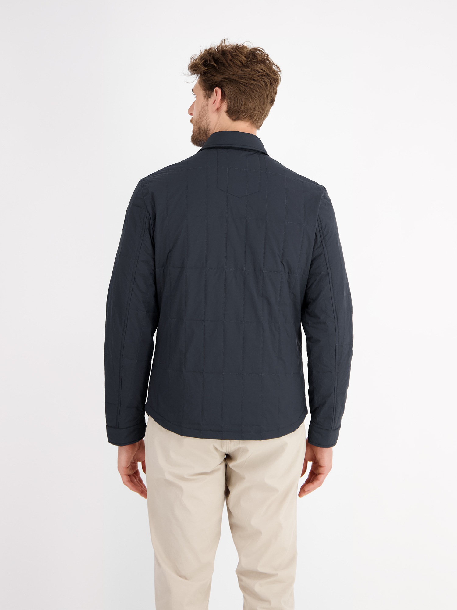 LERROS Veste chemise »Overshirt-Jacke, leicht gefüttert« sans capuche