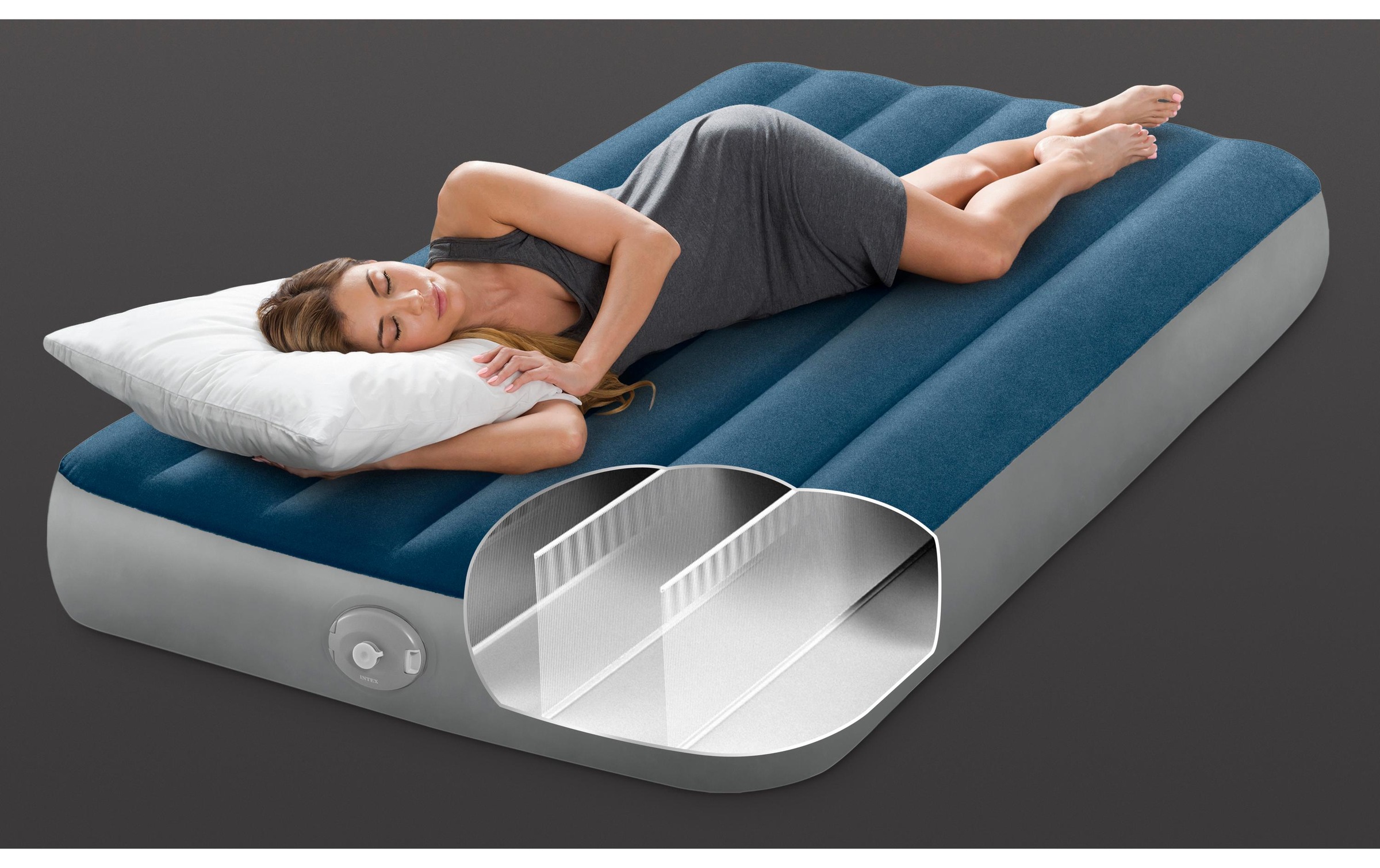 Intex Lit à air »Twin Prestige Downy 99 x 191 x 25 cm«