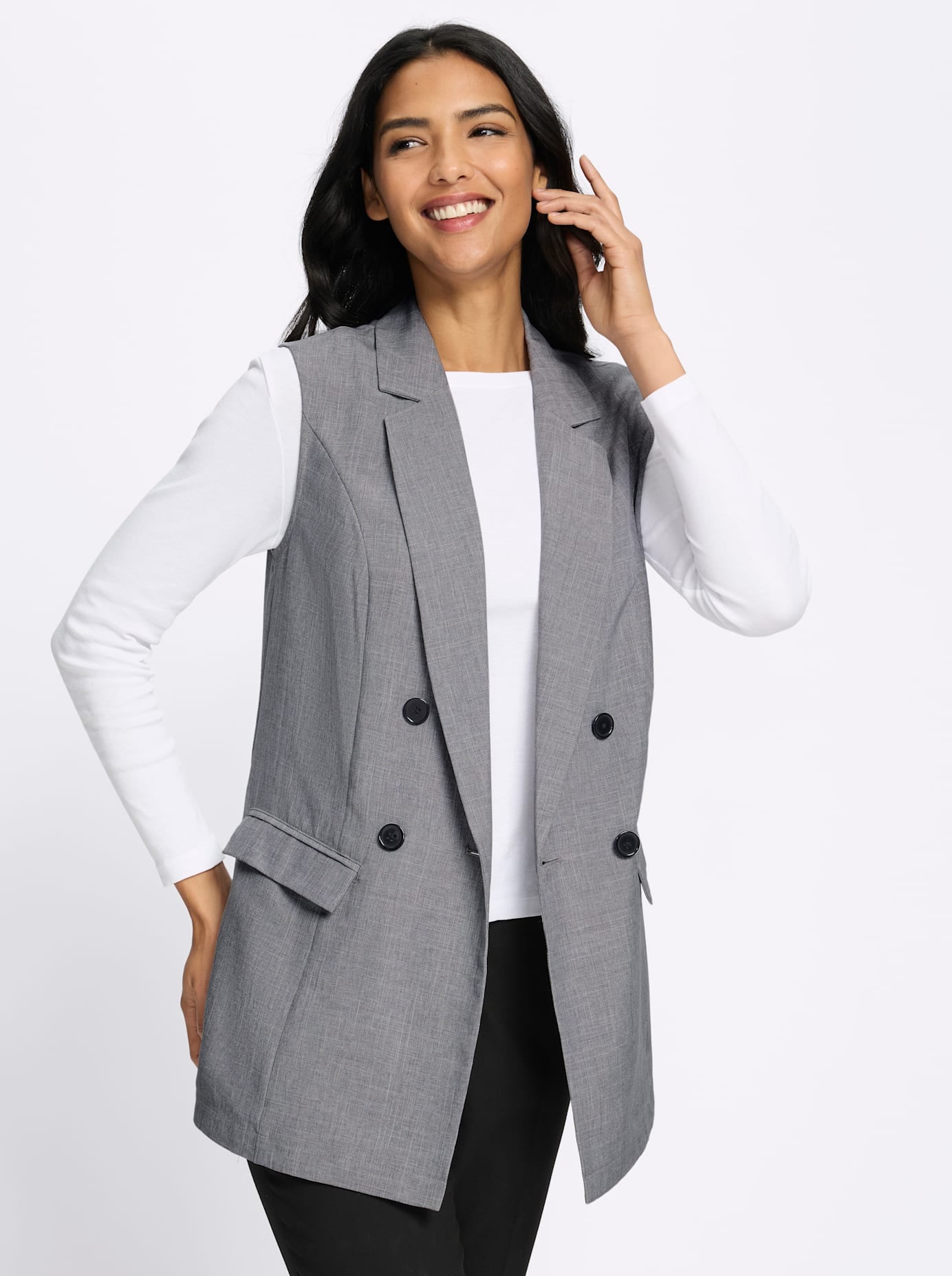 Classic Basics Gilet court