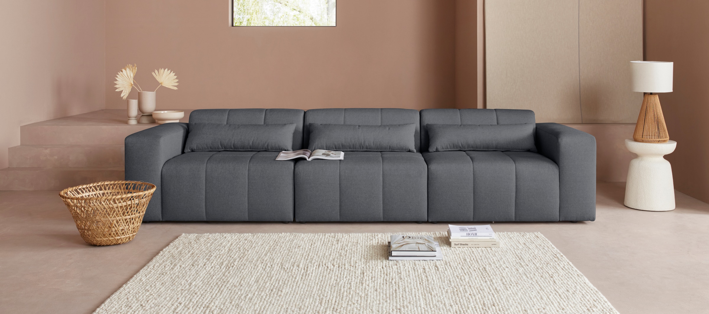 LeGer Home by Lena Gercke Sofaelement »Maileen« Modul Sessel mit Armlehne, verknüpfbar mit anderen Modulen der Serie