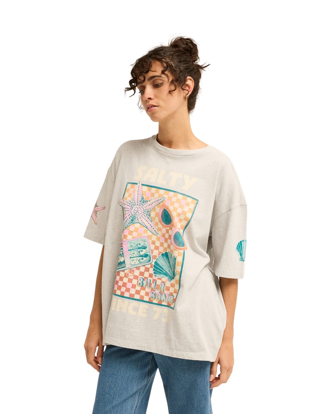 Billabong T-shirt oversize »Salty Since«