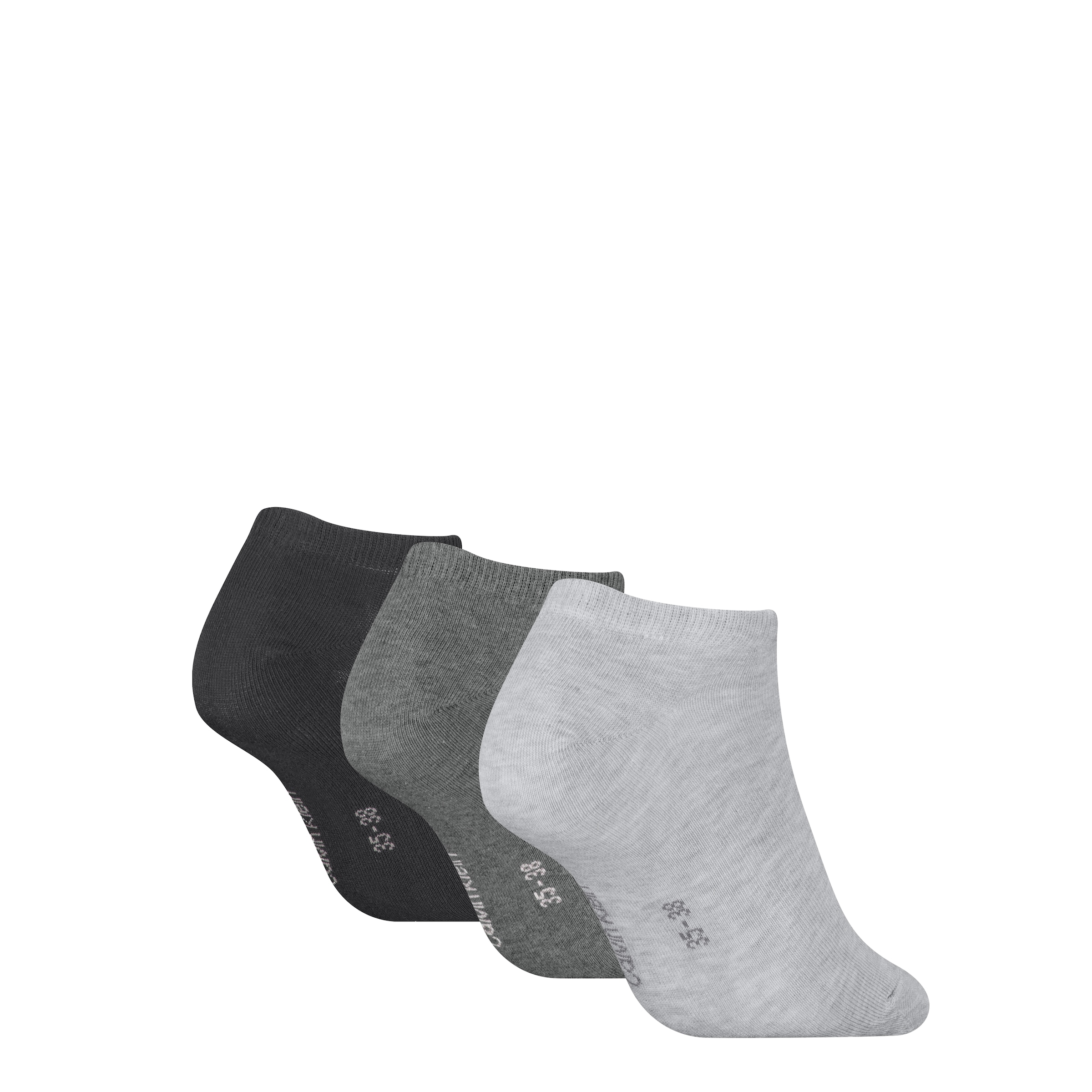 Calvin Klein Sneakersocken »CK WOMEN SNEAKER« 3 Paar,  schmales Rippenbündchen, Cotton-Mix, elastisch