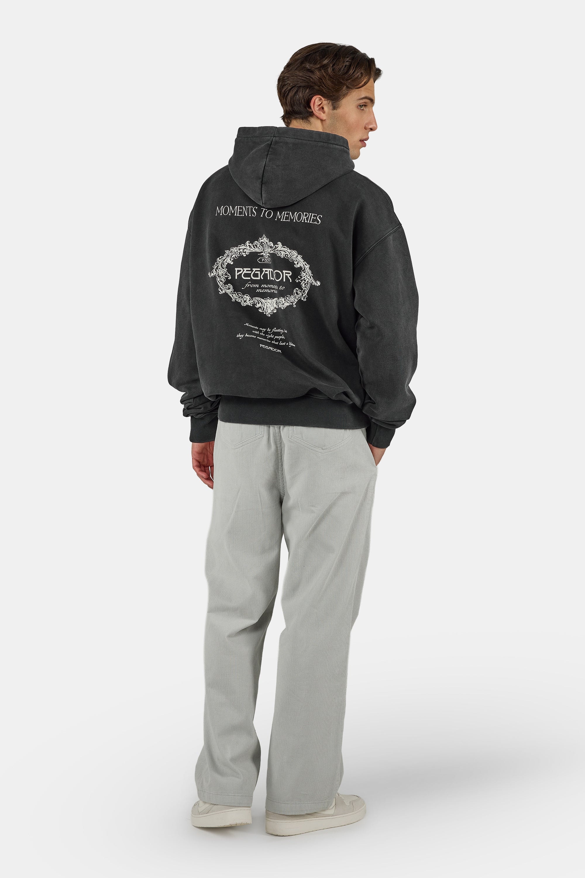 PEGADOR Sweat à capuche »Reine Oversized Hoodie«, mélange de coton, oversize
