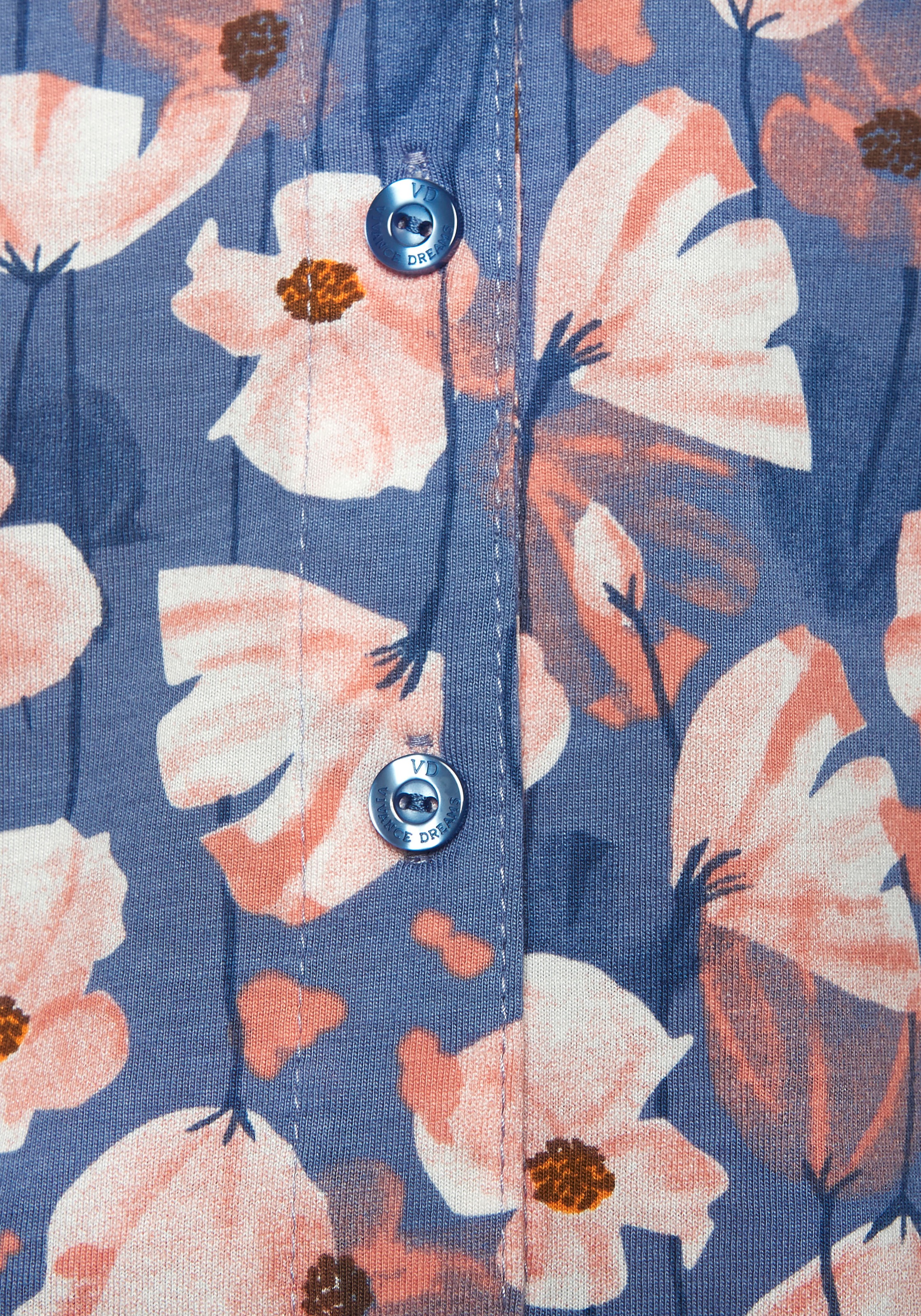 Vivance Dreams Haut de pyjama mit schönem Allover-Muster