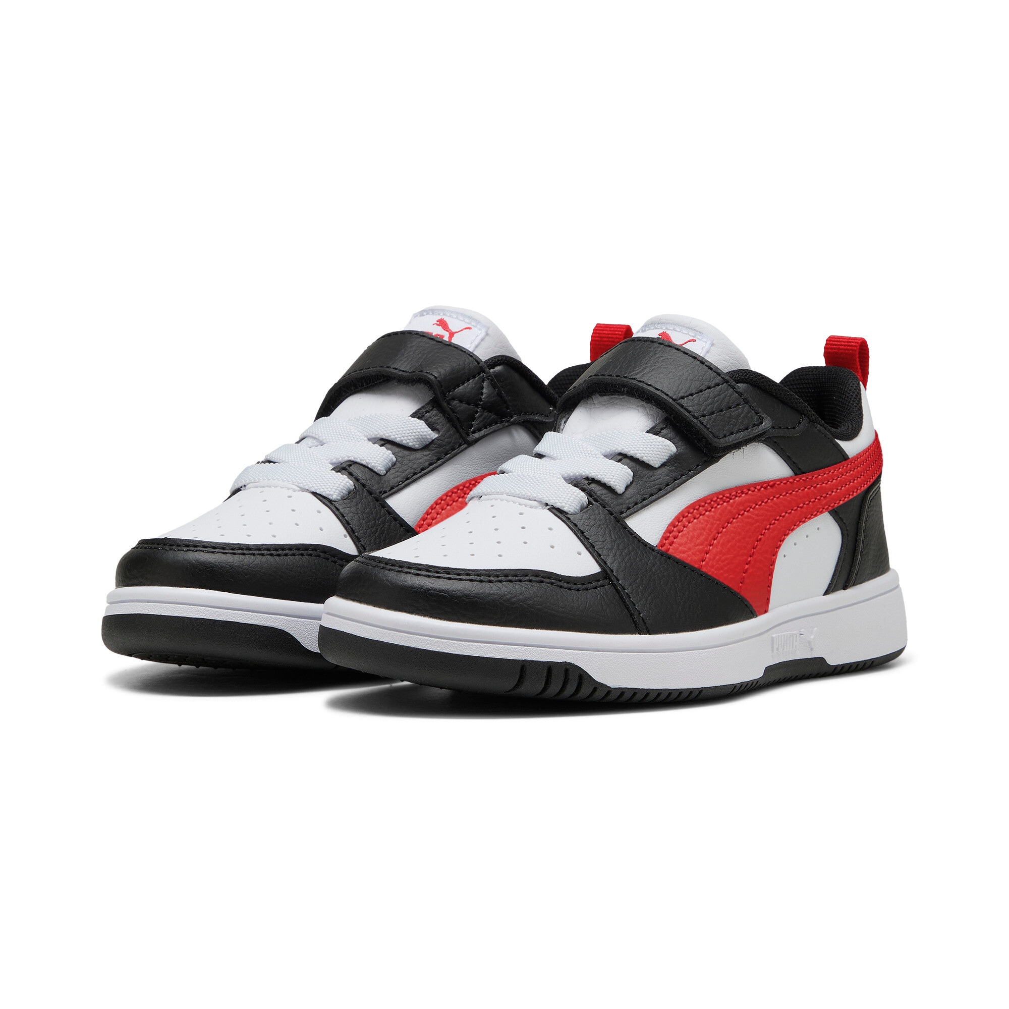 PUMA Sneaker »REBOUND V6 LO AC+ PS«  knöchelhoher Schnitt, mit Klettverschluss, mit Gummilaufsohle