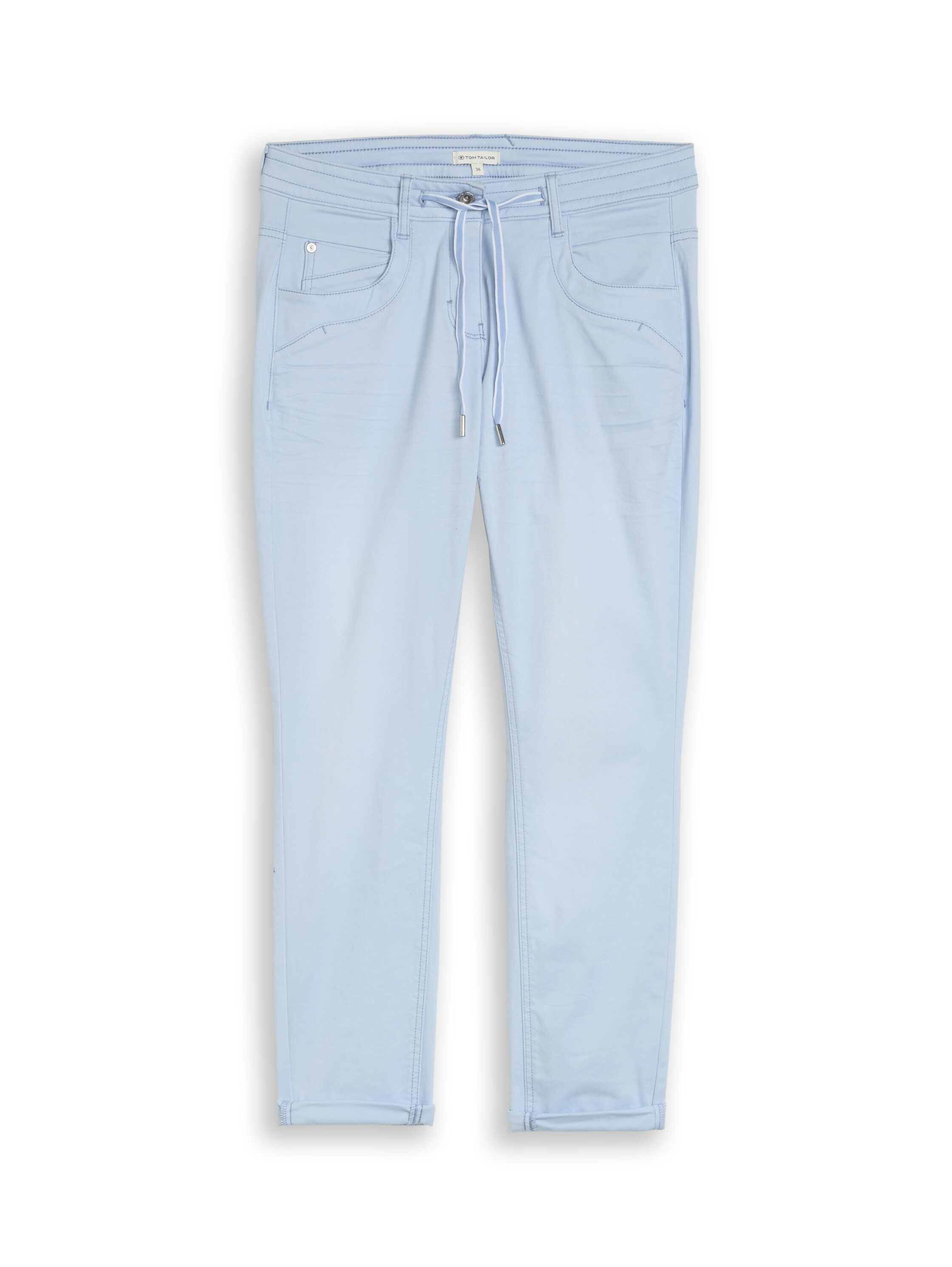 TOM TAILOR 7/8-Hose »Tapered«  mit Bindeband am Bündchen