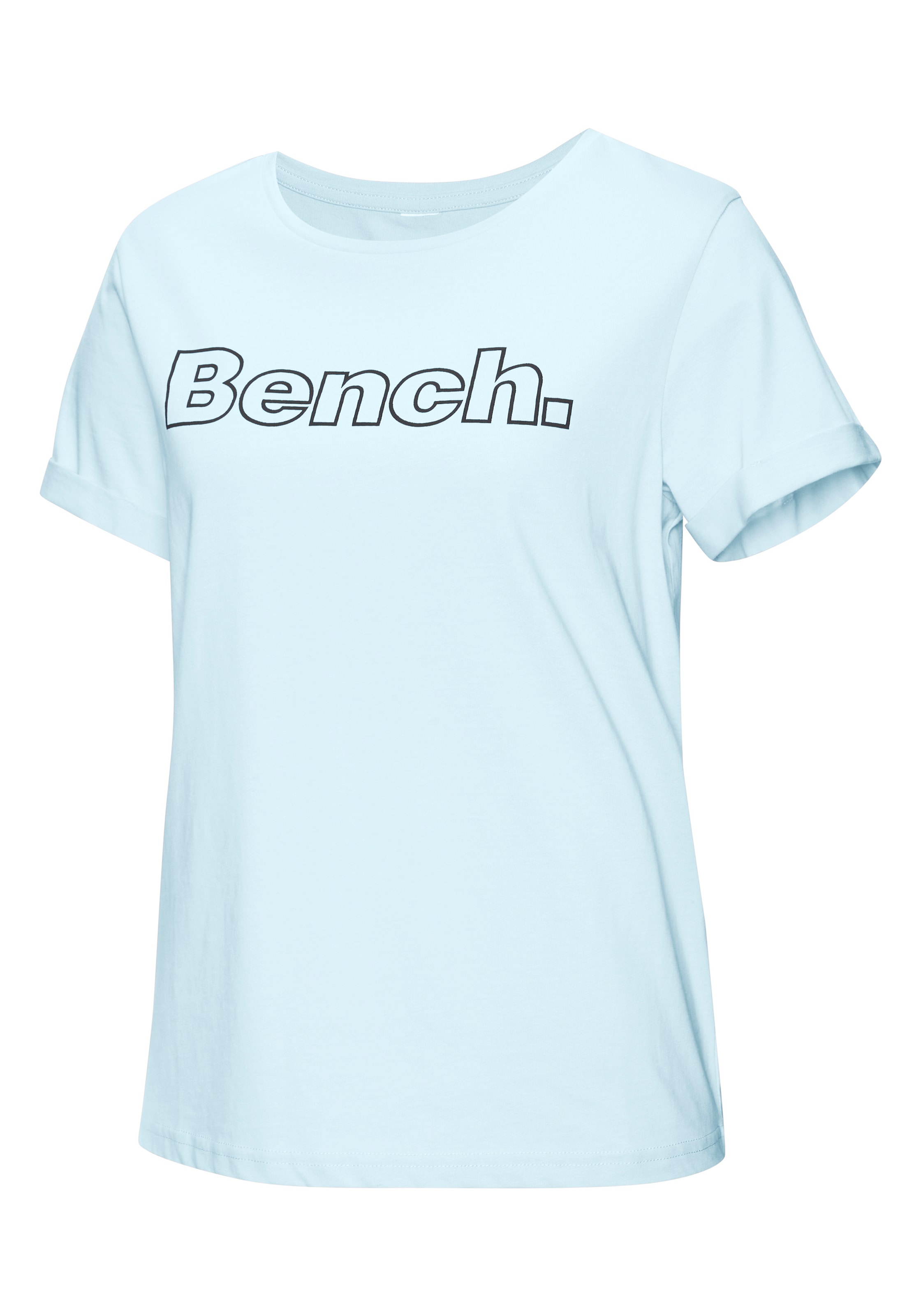 Bench. Loungewear T-shirt Packung, 2 cuis mit Logodruck