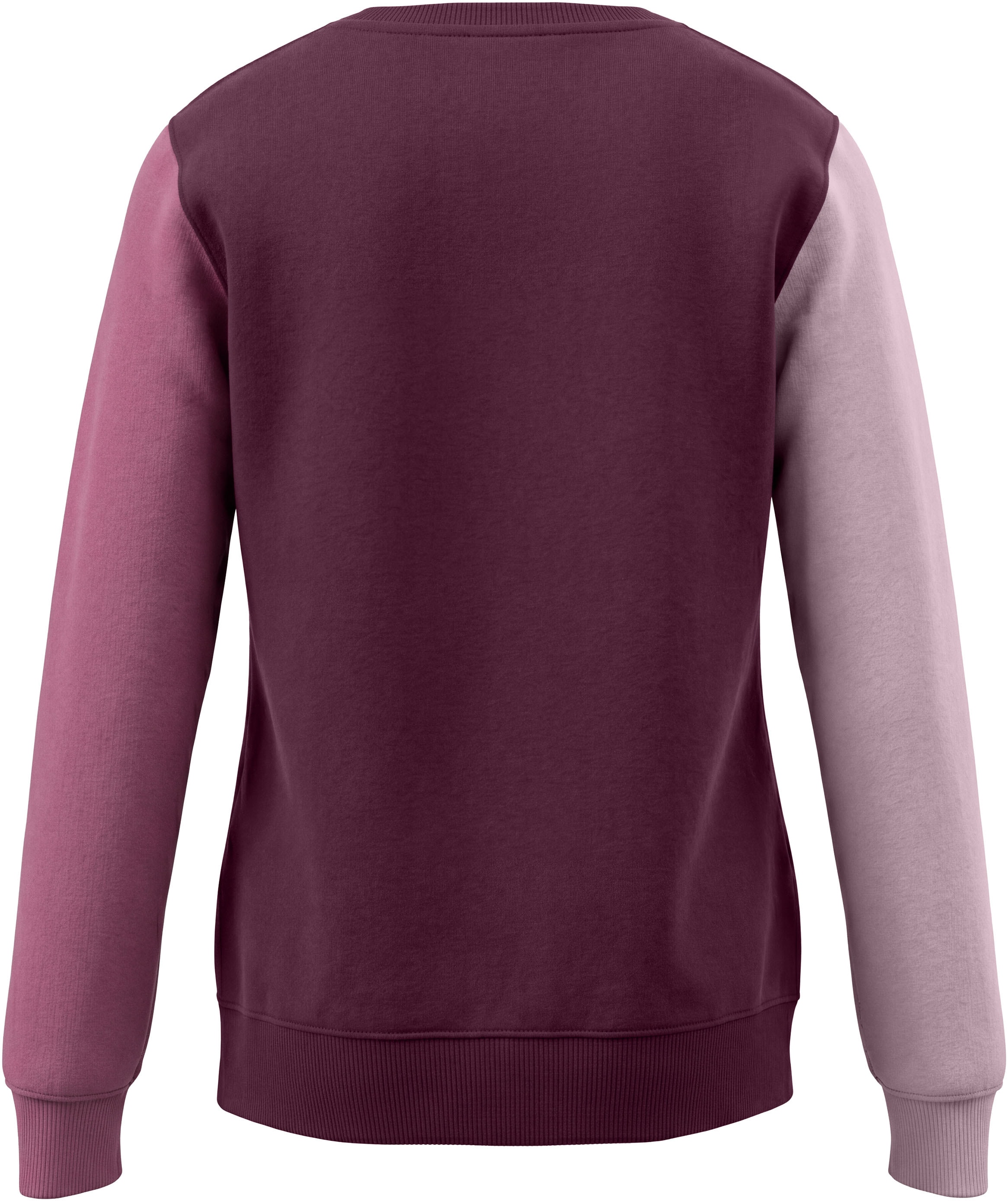 KangaROOS Sweatshirt »Sweatshirt mit kontrastfarbigen Ärmeln und KangaROOS Stickerei«, Colorblocking, aus Sweatware, in Basic-Passform, Mini-Me
