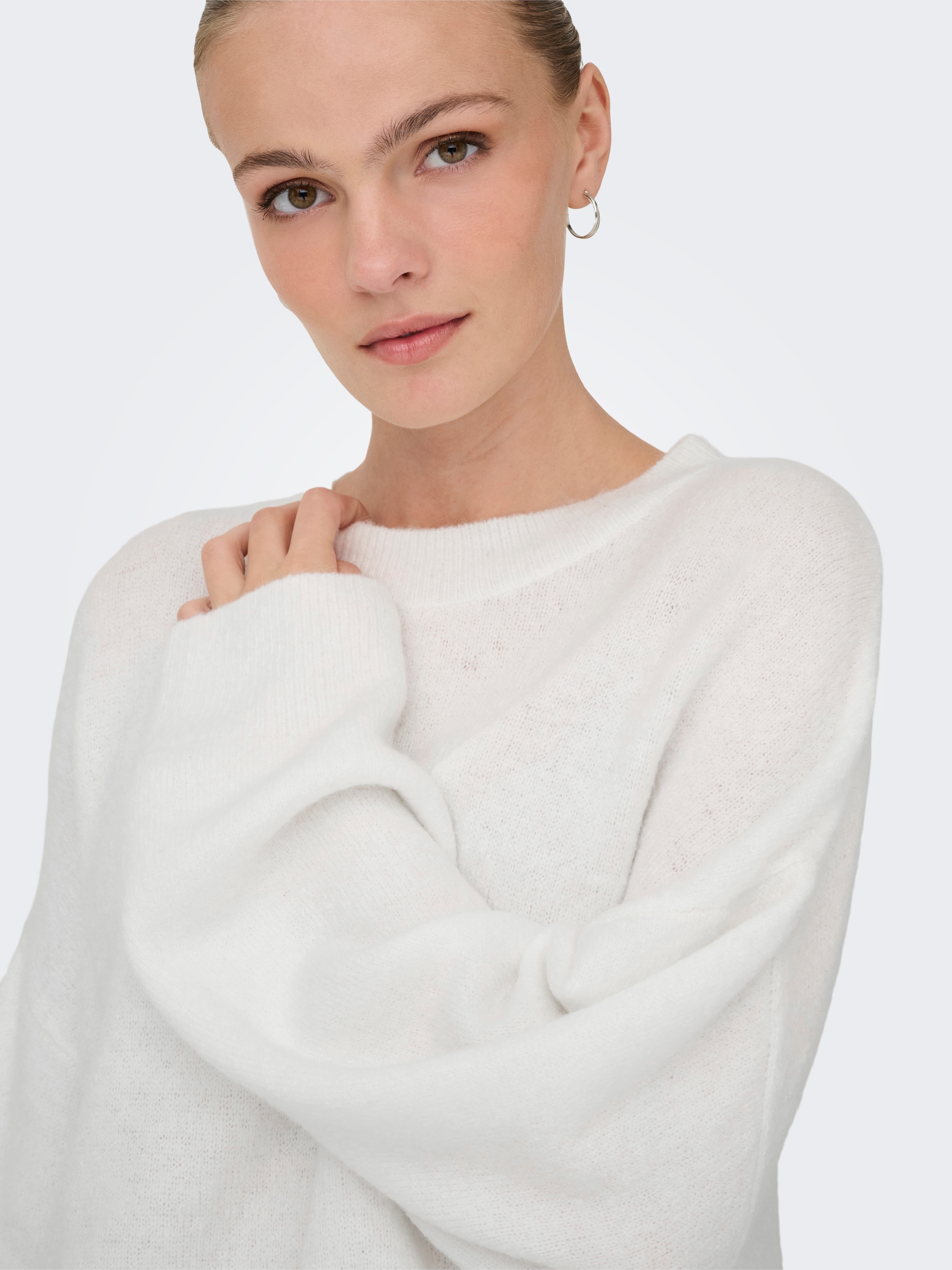 JDY Strickpullover »JDYSONJA L/S O-NECK PULLOVER KNT NOOS«