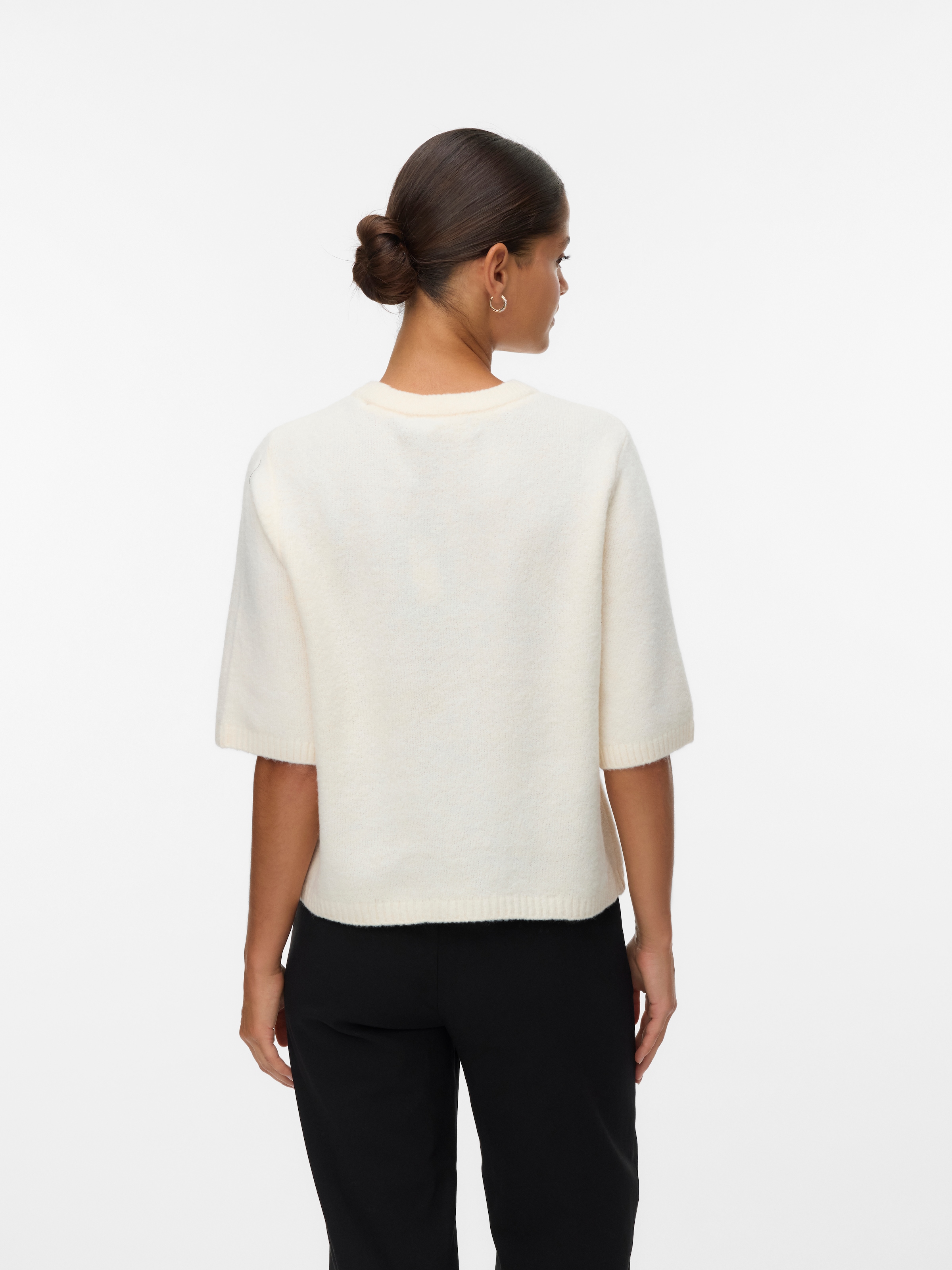 Vero Moda Pull à col rond »VMBOOM 2/4 O-NK OVERSIZE PULLOVE GA NOOS«