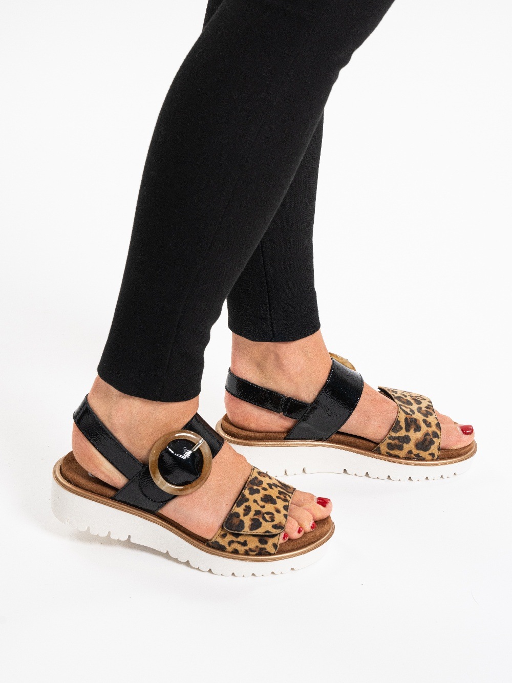 Ara Sandale à lanières »BILBAO«  Keilsandale, Plateausandale mit Klettverschlüssen, G-Weite