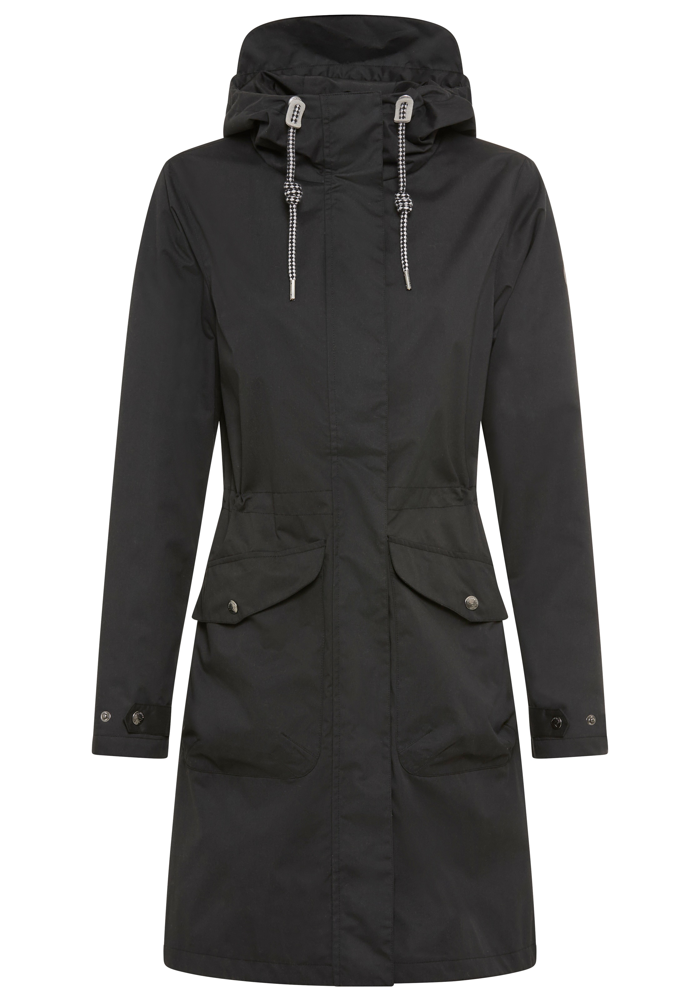 KangaROOS Funktionsparka mit Kapuze mit Kapuze, mit gefütterter Kapuzenfütterung, Übergangsjacke