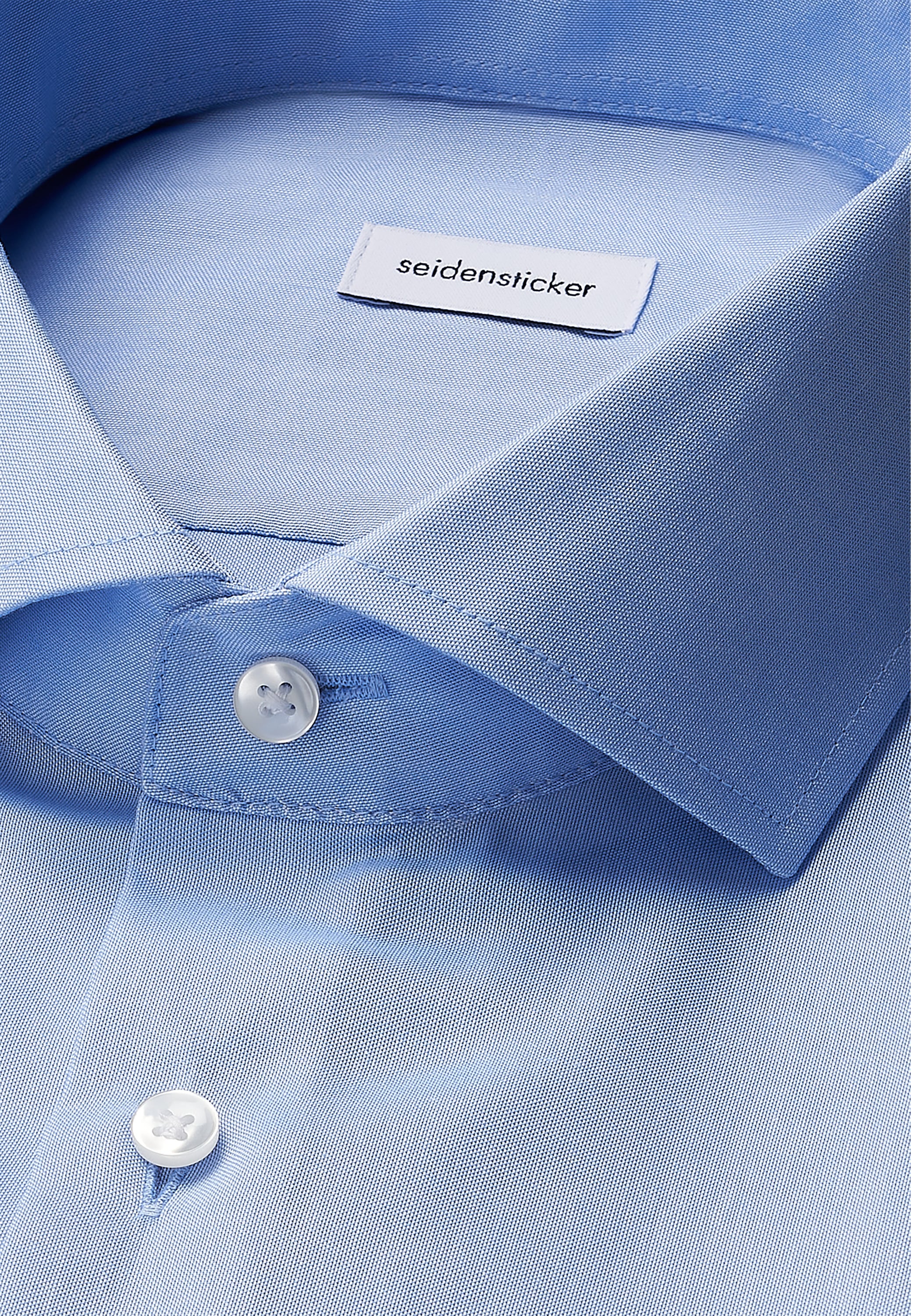 seidensticker Businesshemd »Schwarze Rose« X-Slim 1/1 Kentkragen Uni