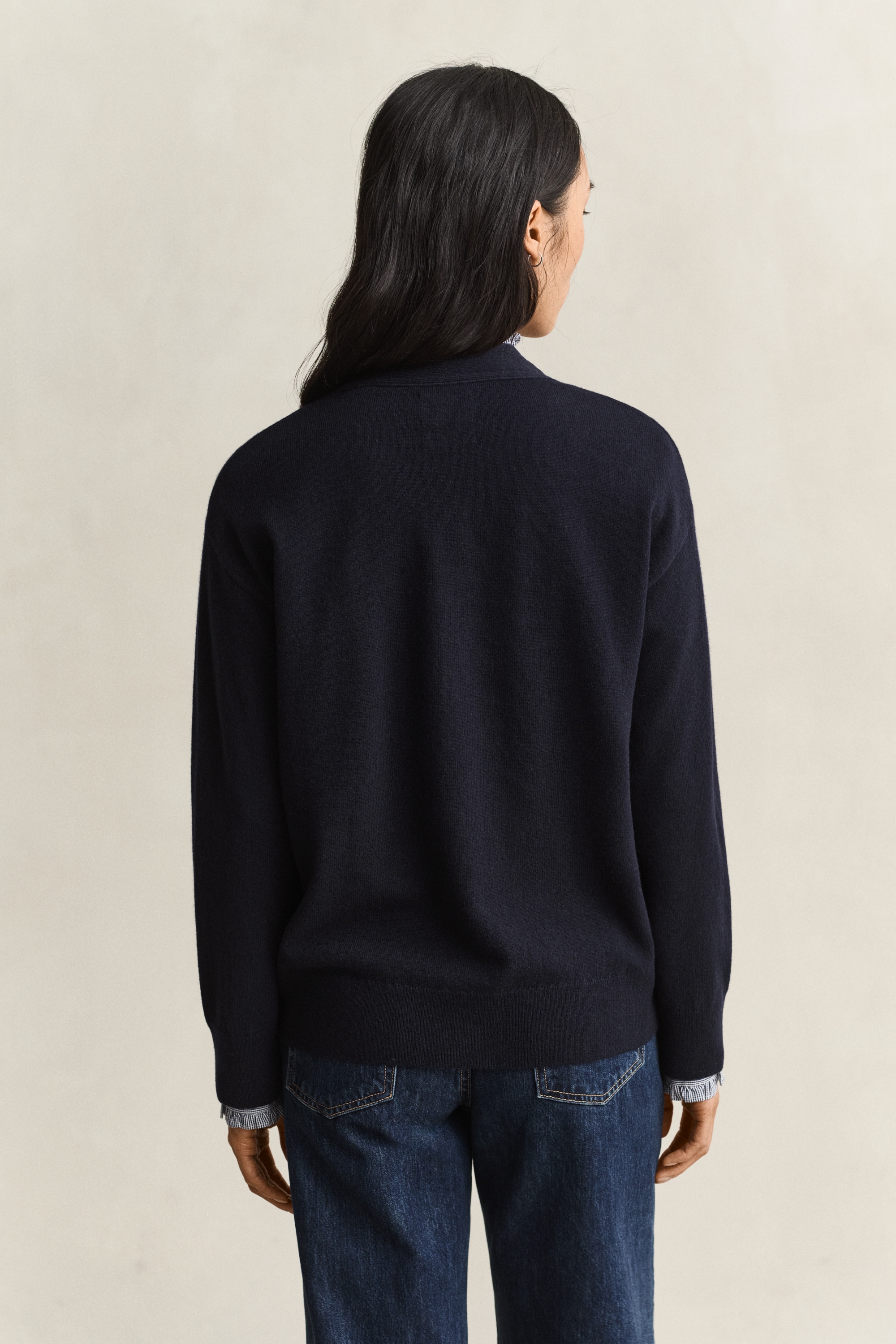 Gant Cardigan »SUPERFINE LAMBSWOOL« in Woll-Qualität