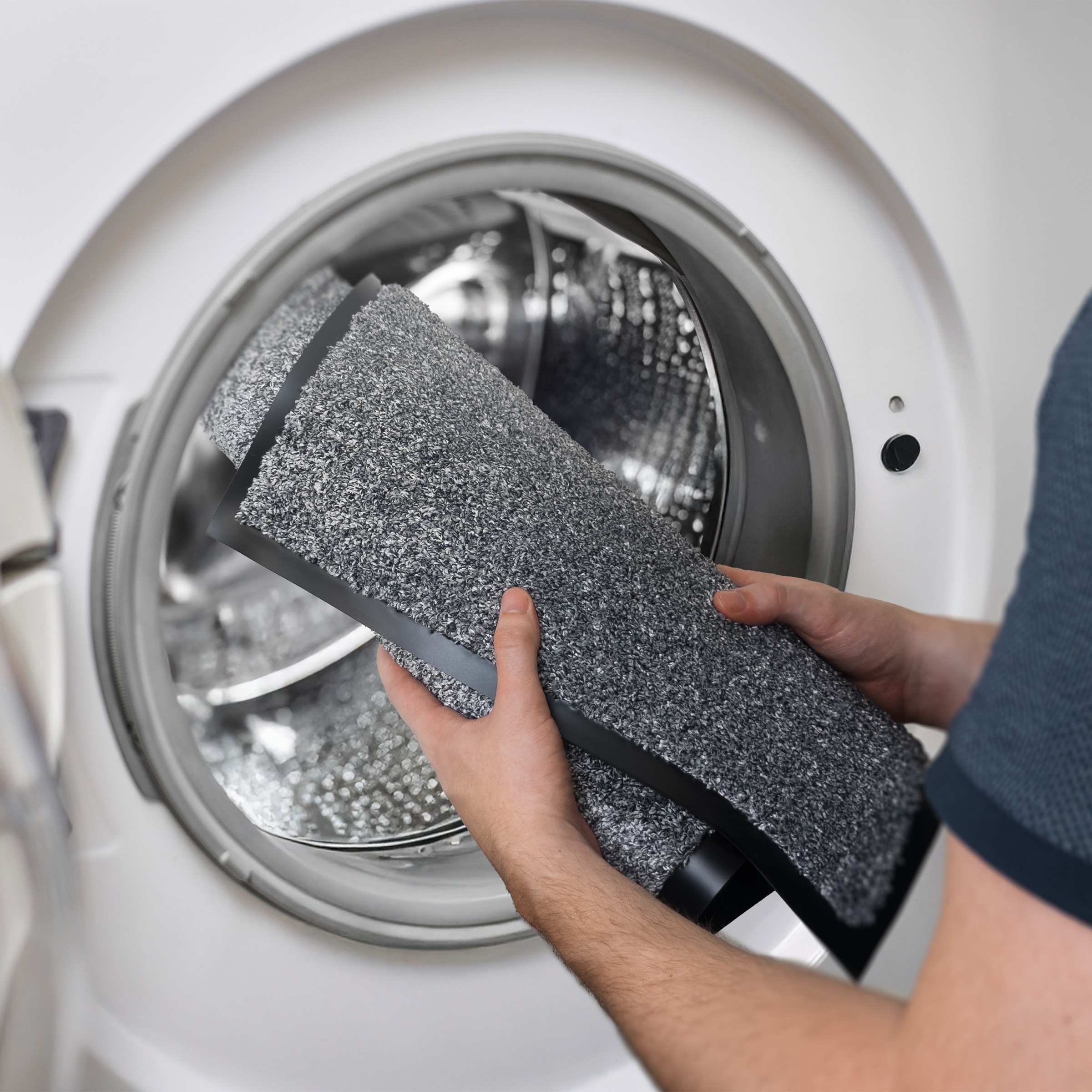 GOODproduct Tapis de sol »Vianne, Schmutzfangmatte Indoor, für Hausflur und Eingangsbereiche« Rectangulaire 10 mm Höhe Eingangsmatte, rutschfeste Unterseite, meliert, waschbar