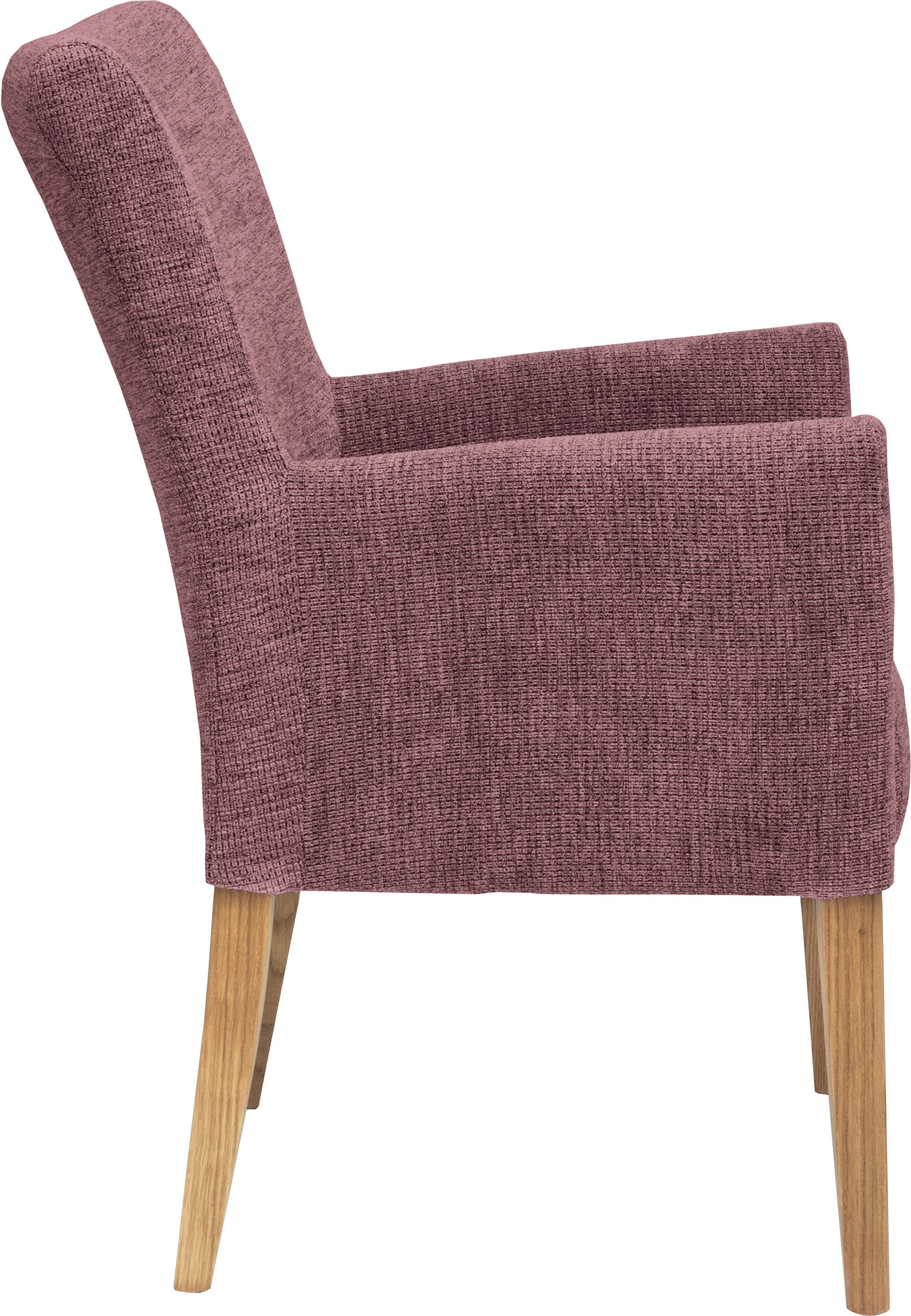Home affaire Chaise avec accoudoirs »King« () chaise de salle à manger avec rembourrage confortable, fauteuil de salle à manger avec accoudoirs
