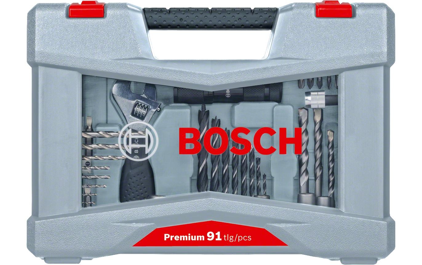 BOSCH Jeu de forets et d'embouts »Premium X-Line« 91 cuis tlg.
