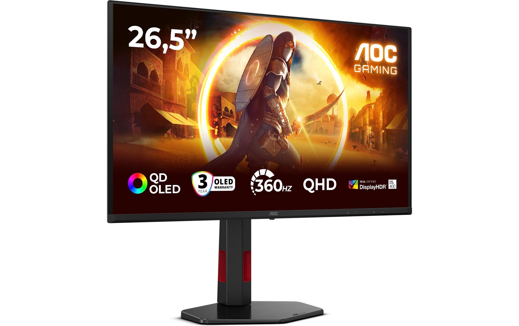 AOC Moniteur de jeu »Q27G4SDR« 67,31 cm/26,5 ″  2560 x 1440 px 360 Hz