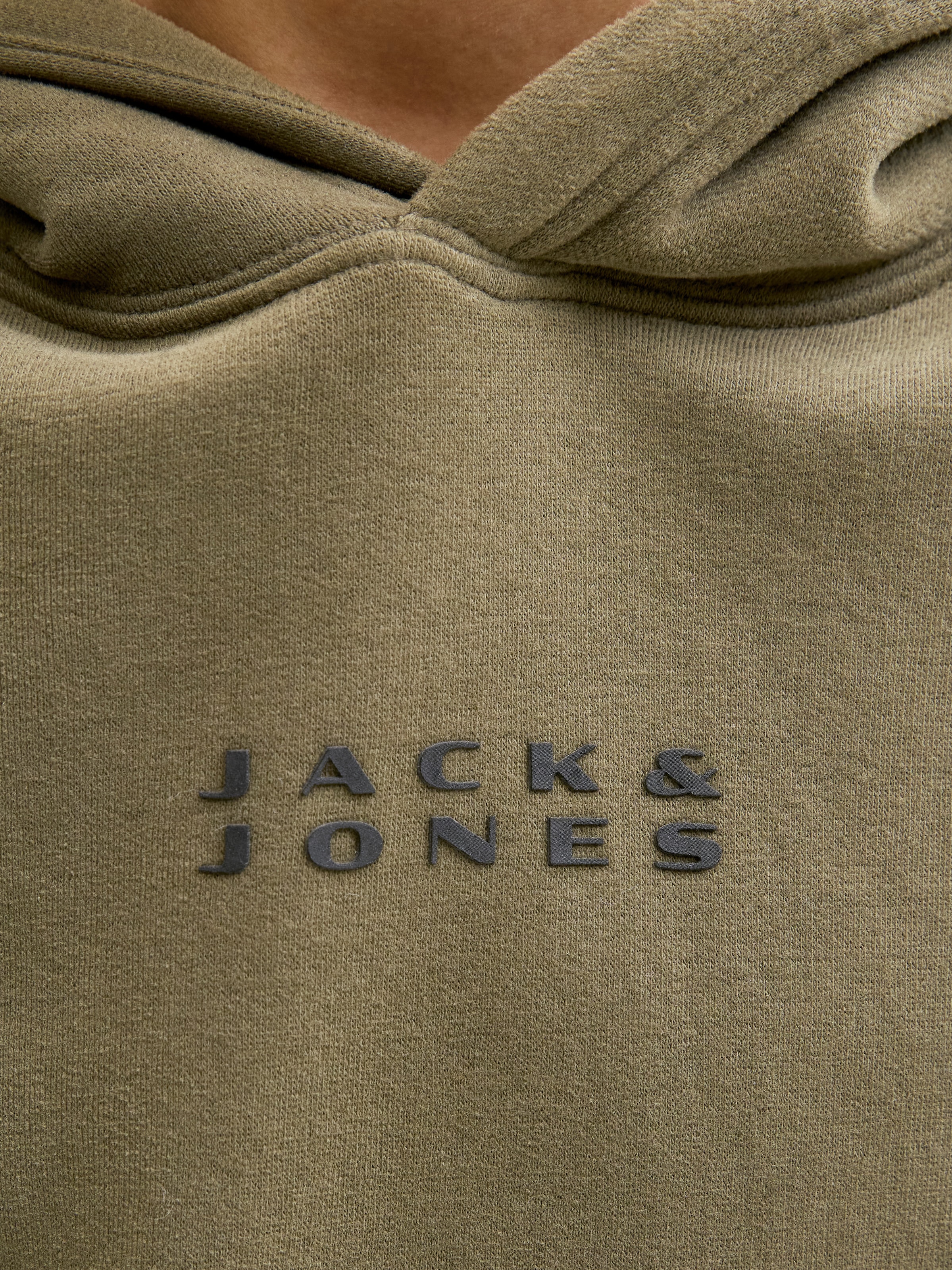 Jack & Jones Junior Sweat à capuche »JCOPOINT SWEAT BADGE HOOD JNR«