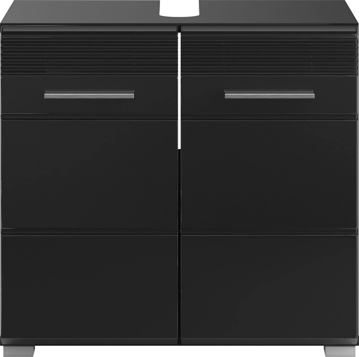 Home affaire Badmöbel-Set »Malmö, 2 teilig, inklusive LED Beleuchtung, bestehend aus:« 2 Stk. tlg.