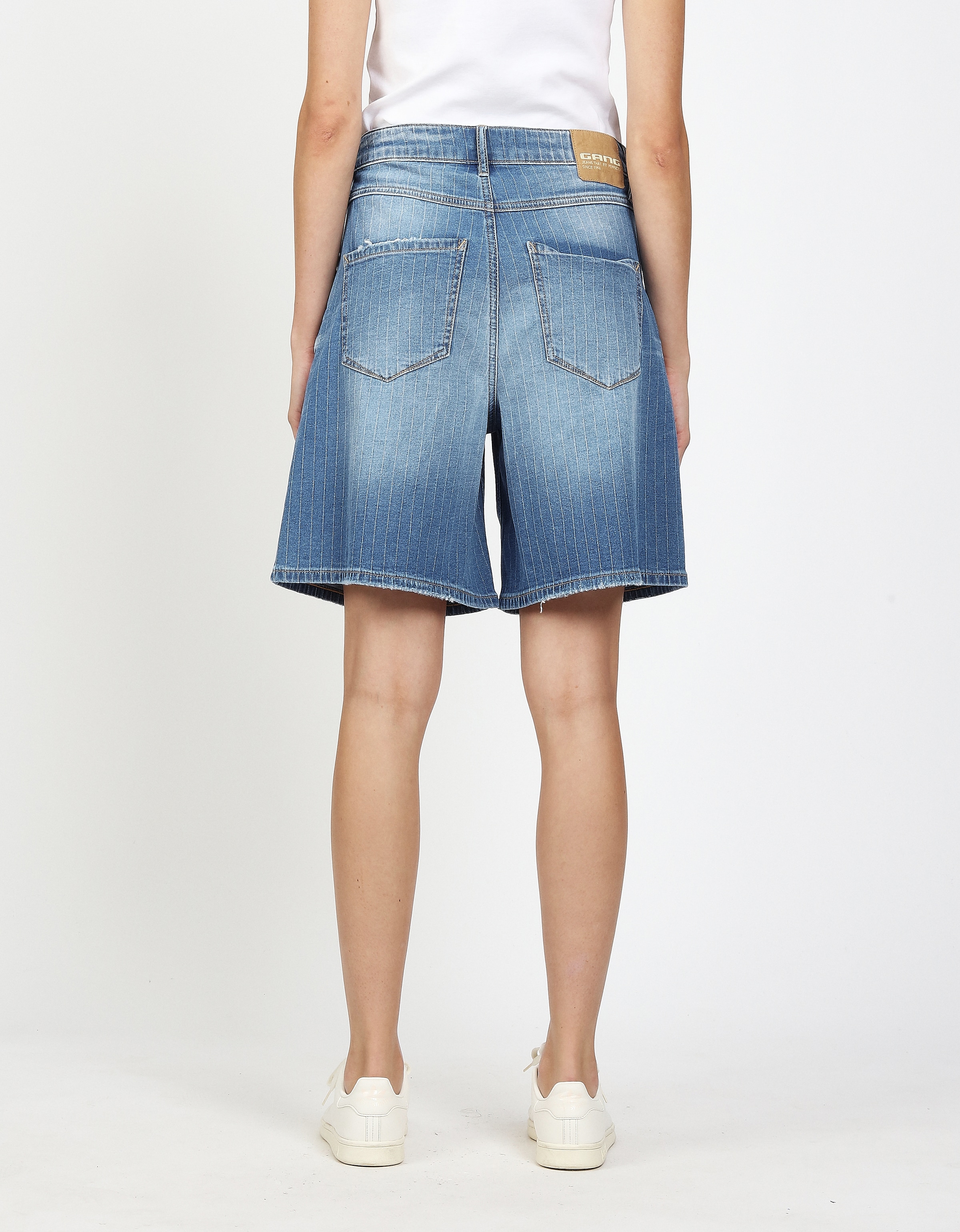 GANG Bermuda »94WANDA BERMUDA«  mit Bundfalten vorn